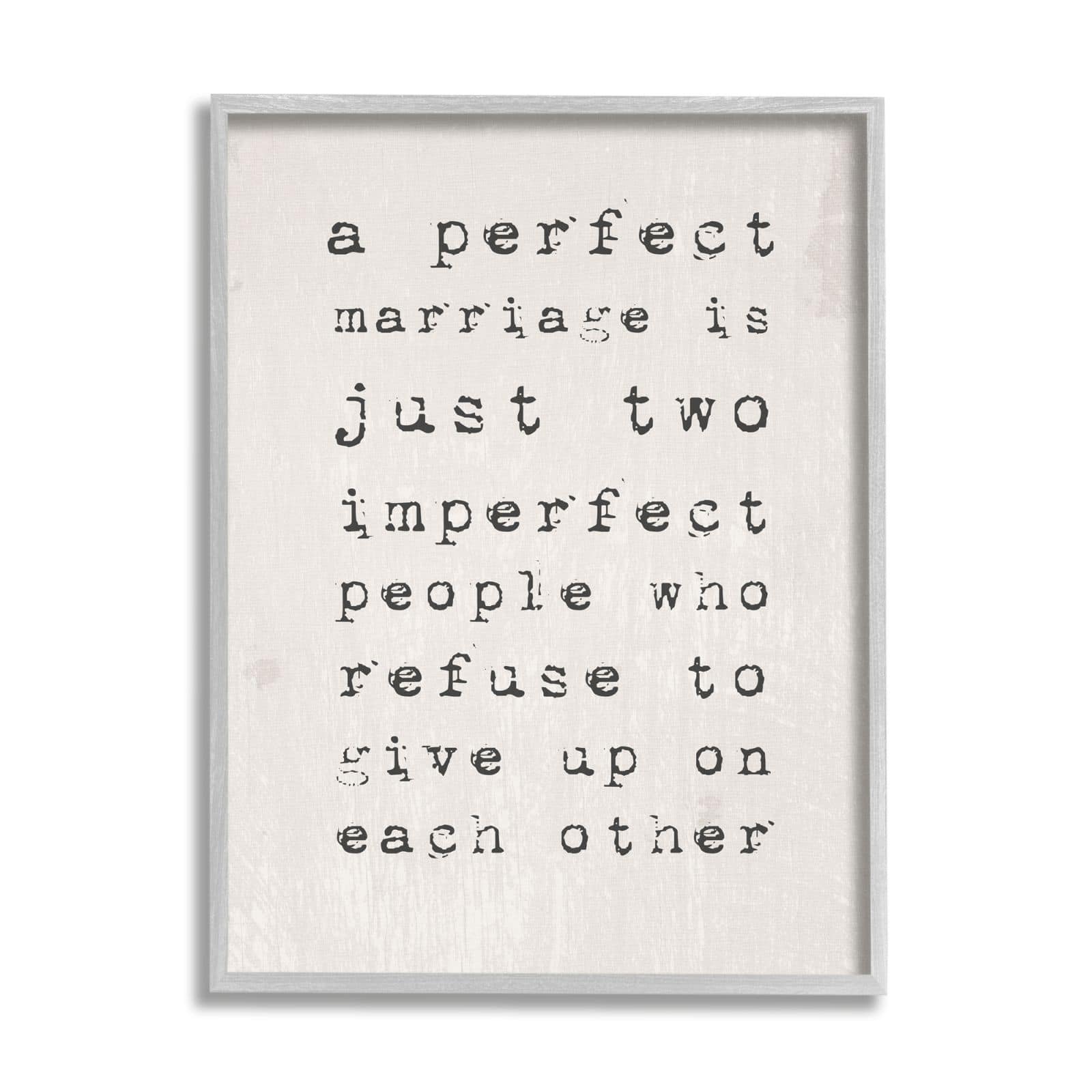 Stupell Industries A Perfect Marriage Framed Wall Art