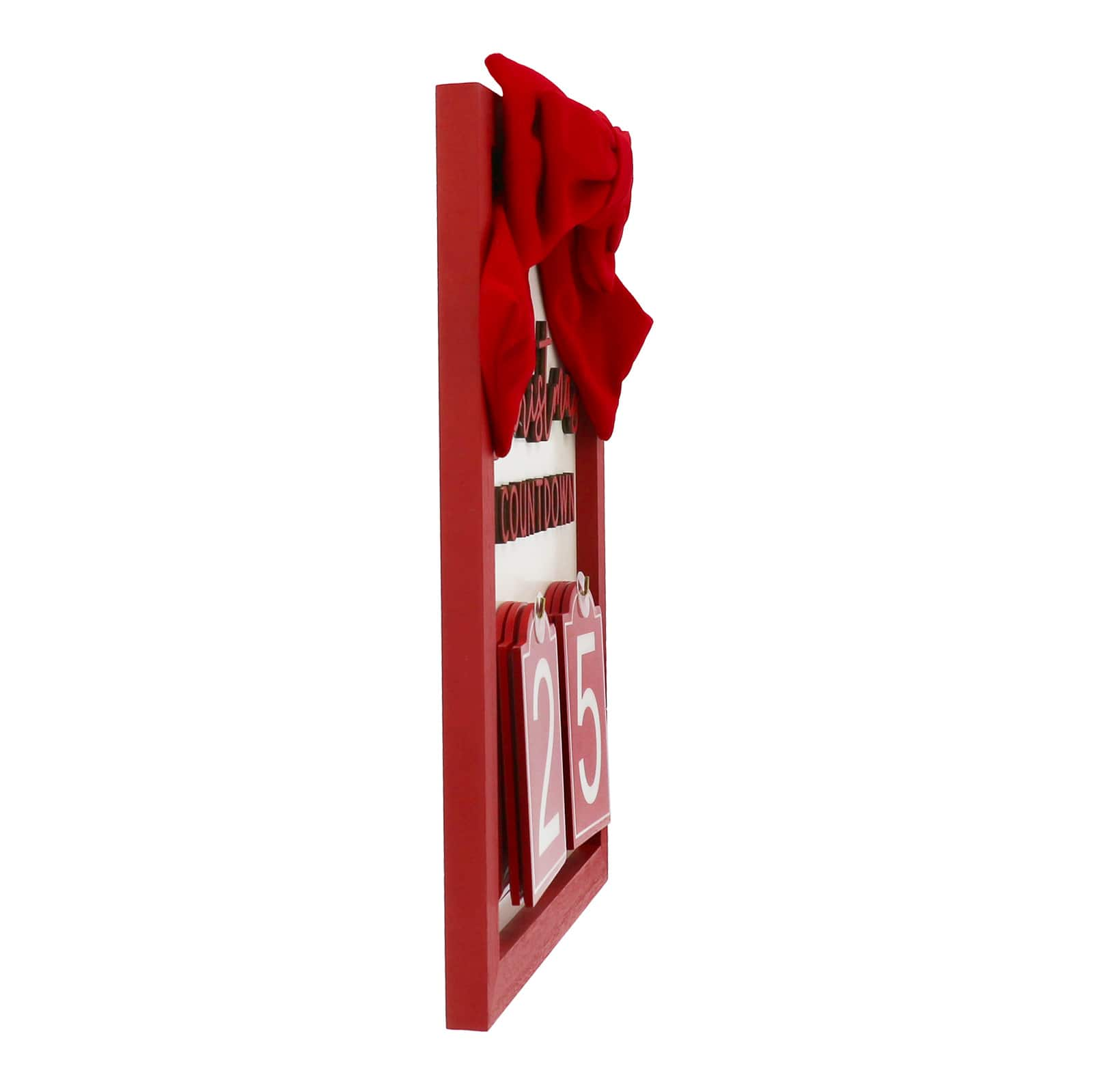 Hanging Red Bow Christmas Countdown Set by Ashland&#xAE;