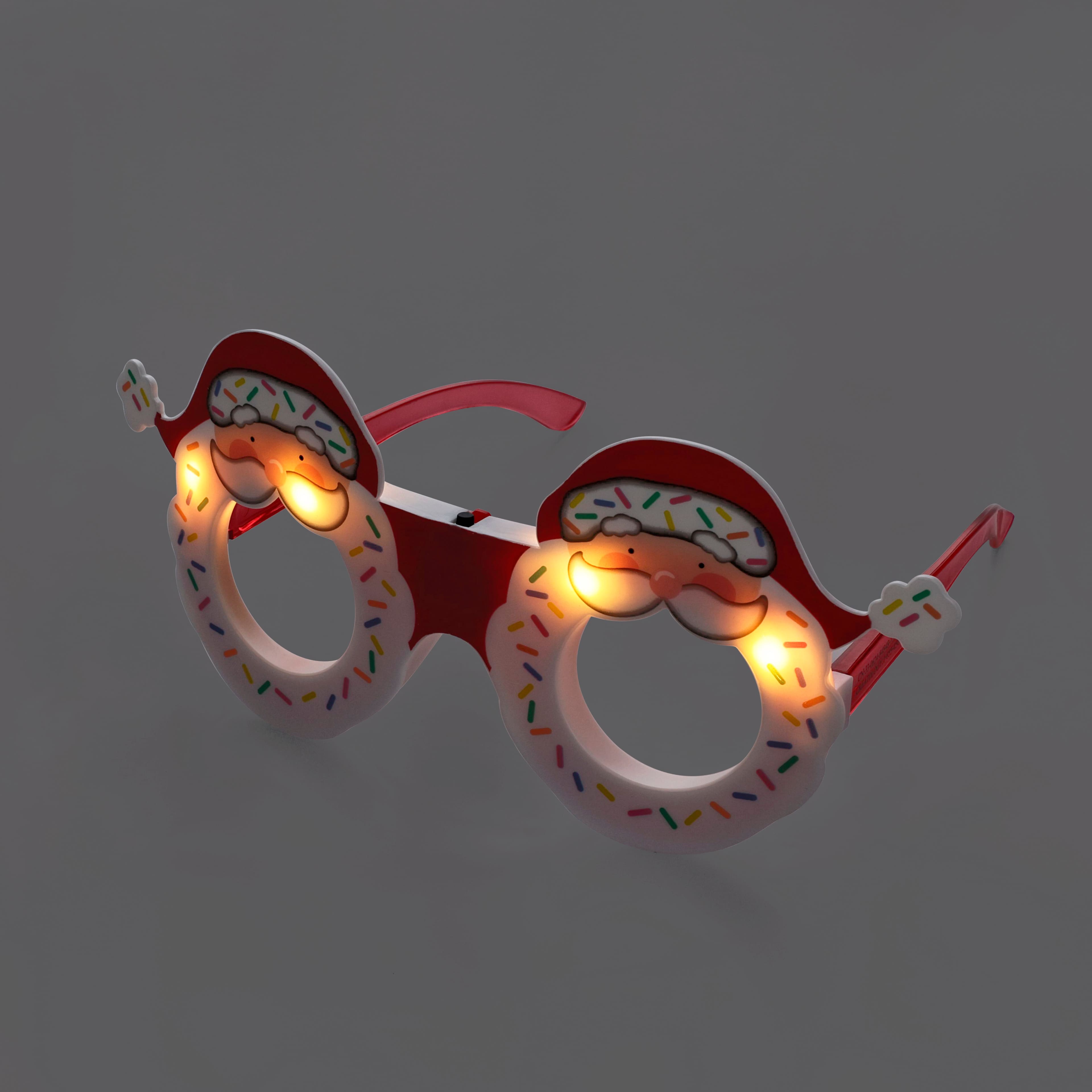 Santa Claus Light-Up Glasses by Creatology&#x2122;