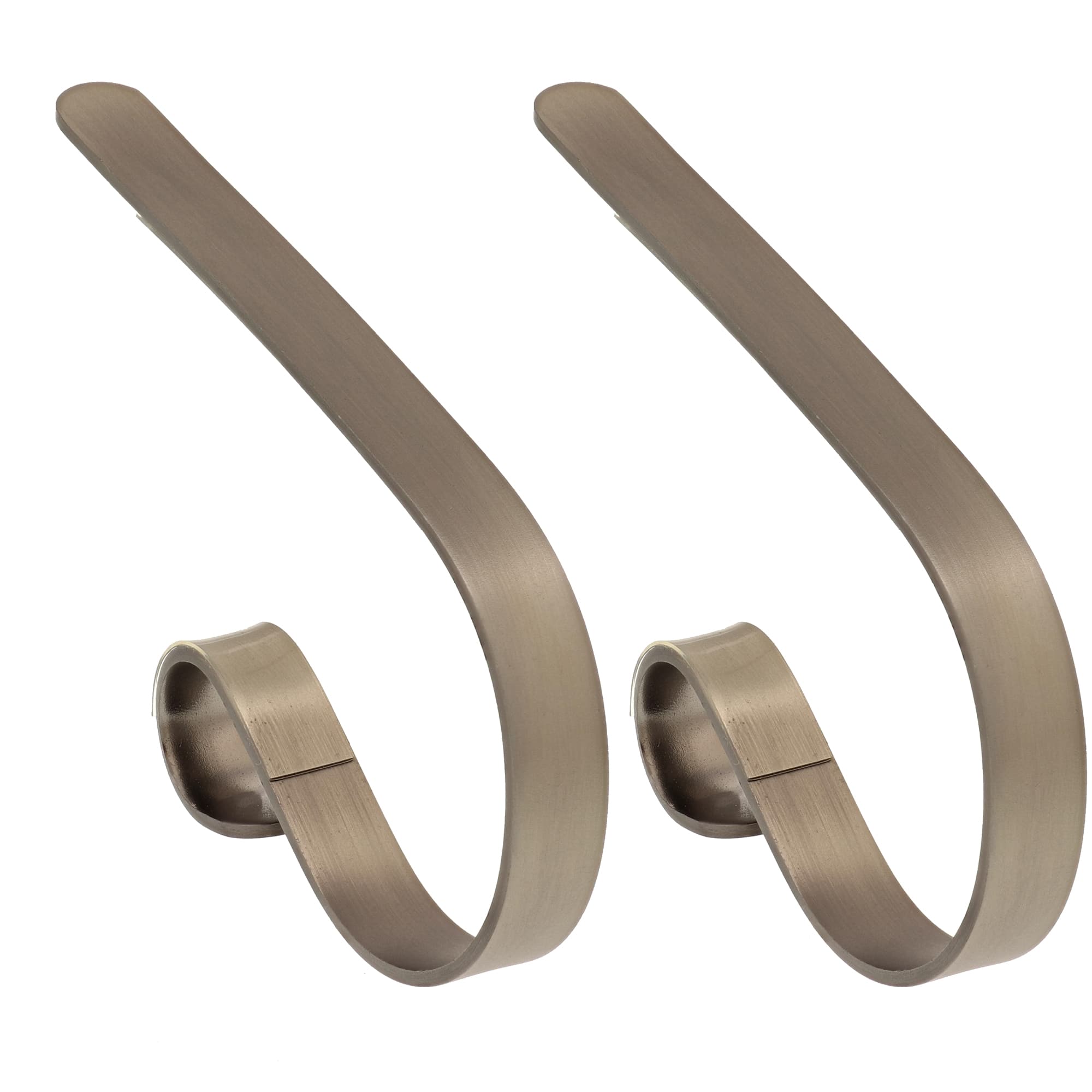 Original MantleClip® Pewter Stocking Holders, 2ct.