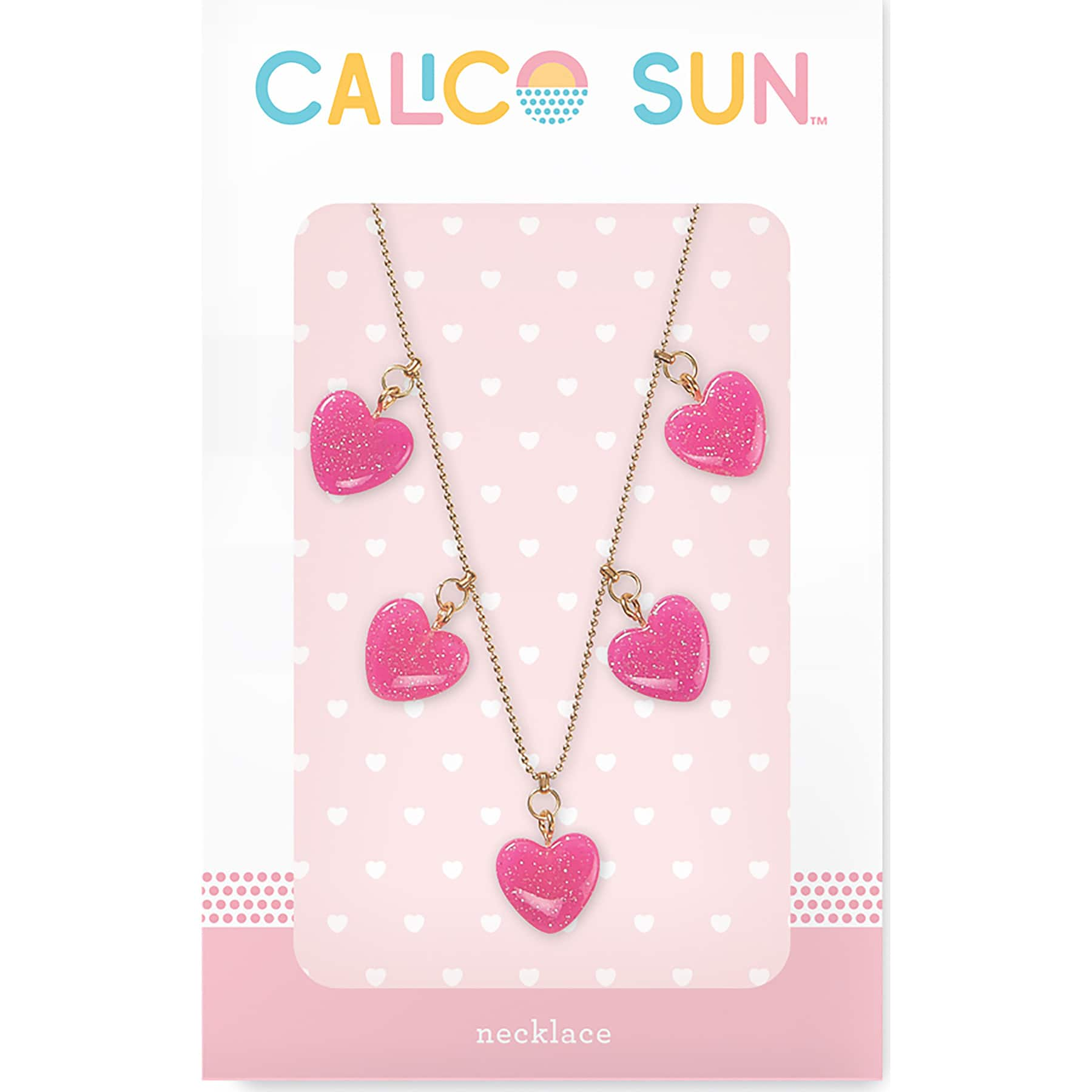 Sun Pink Cord & Gold Charm Necklace – Mom's Sweet Shop