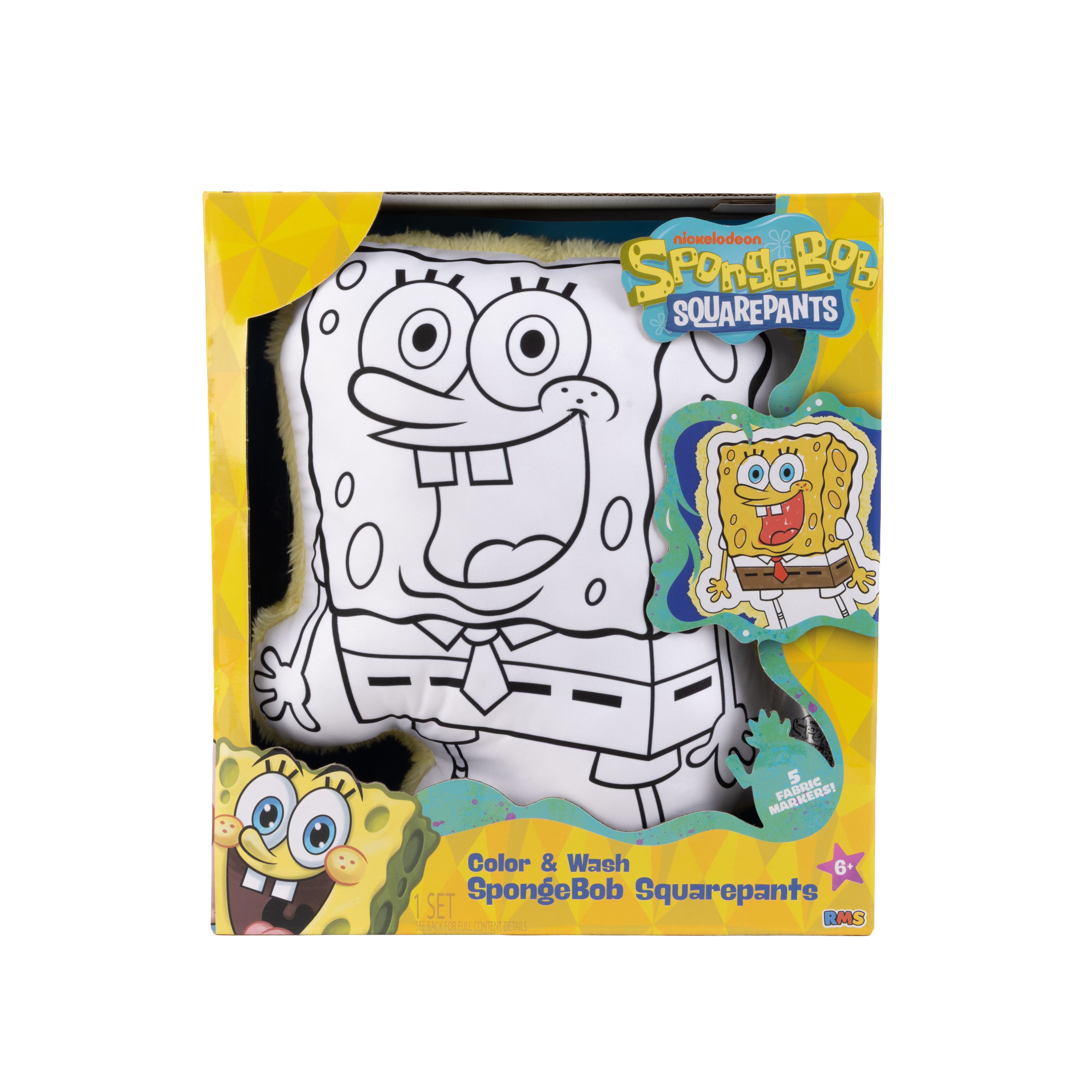 SpongeBob SquarePants™ Color & Wash Pillow