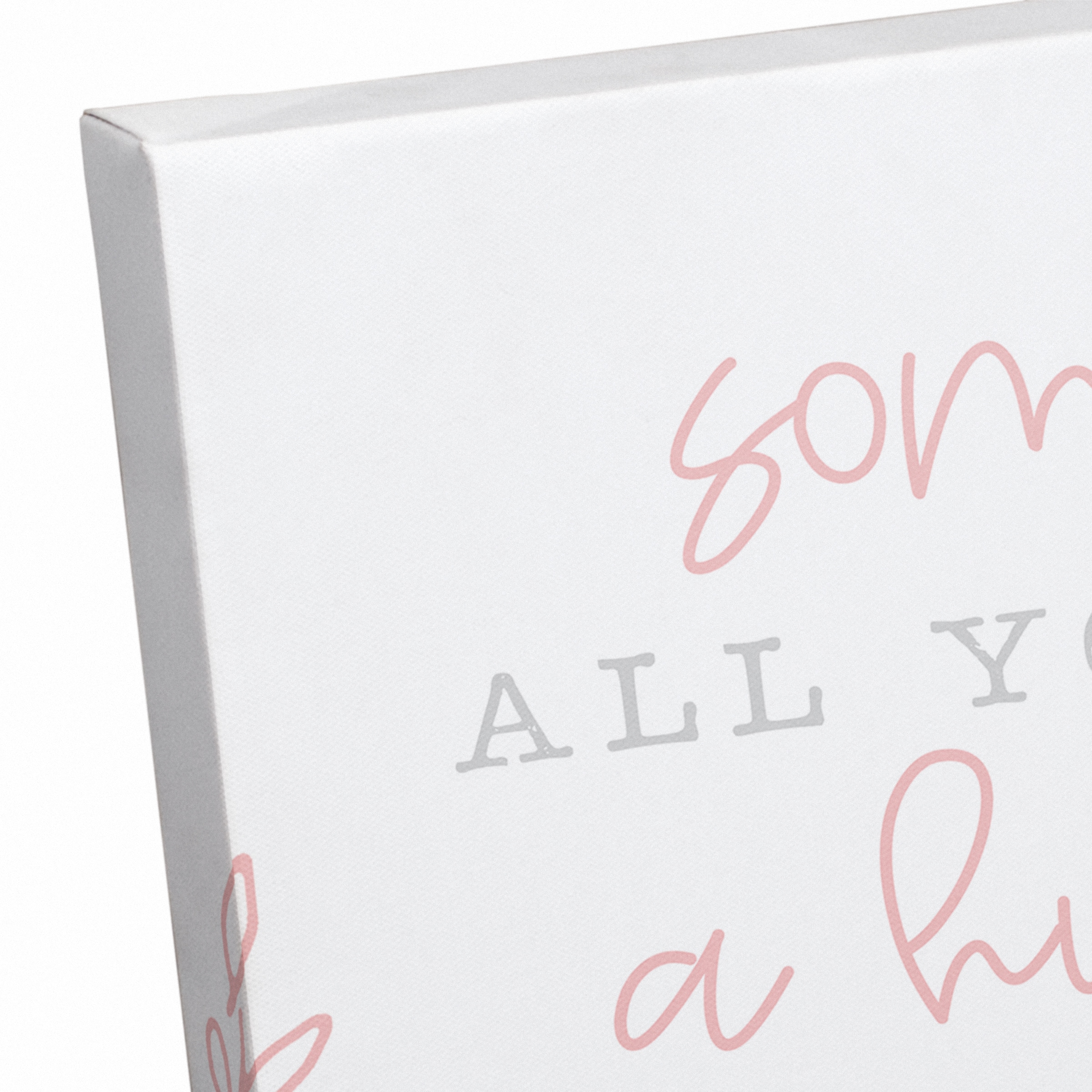 A Hug from Mom Canvas Wall Art