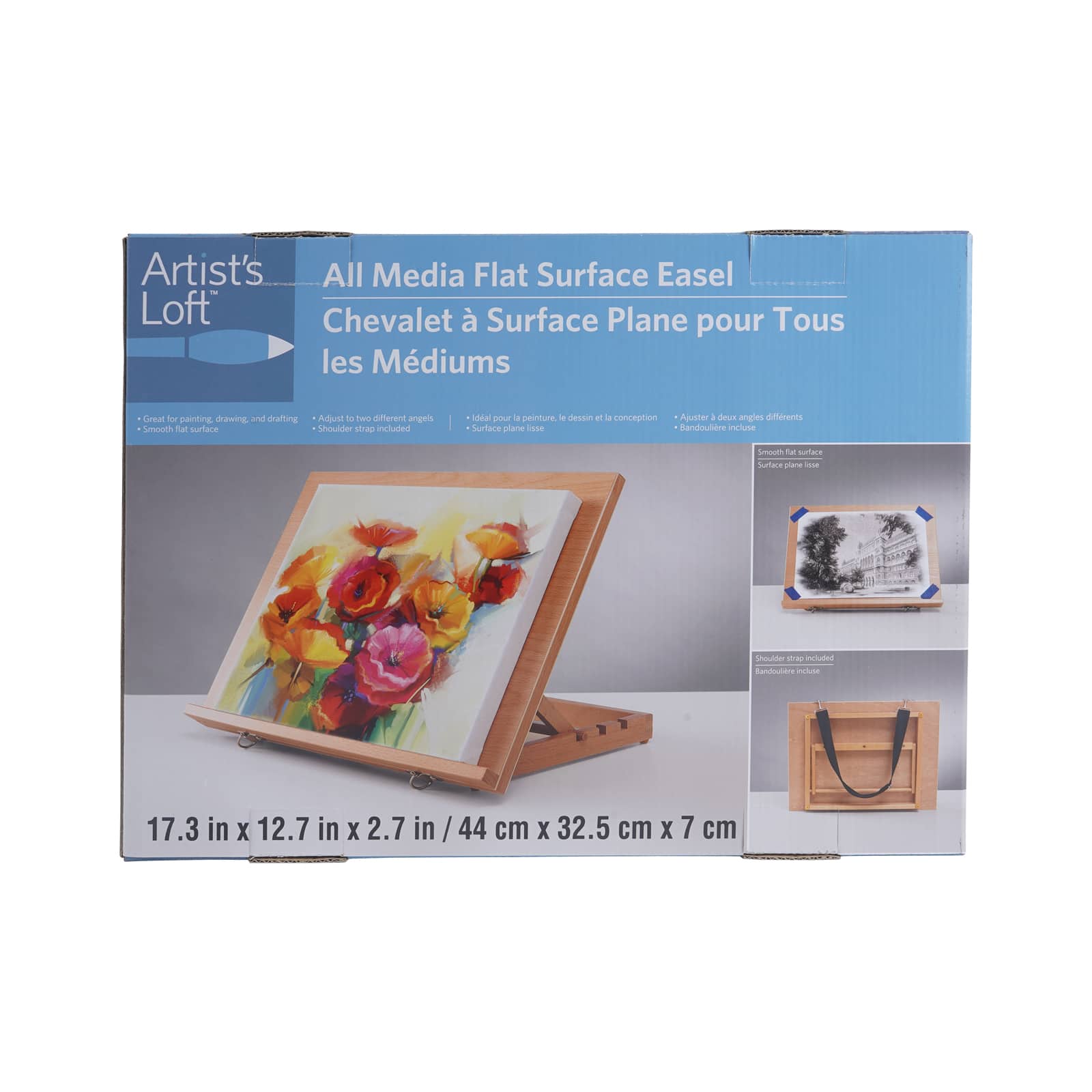 Artist's Loft Adjustable All Media Tabletop Surface Easel with T Square (2  Pack), 1 Piece - Kroger