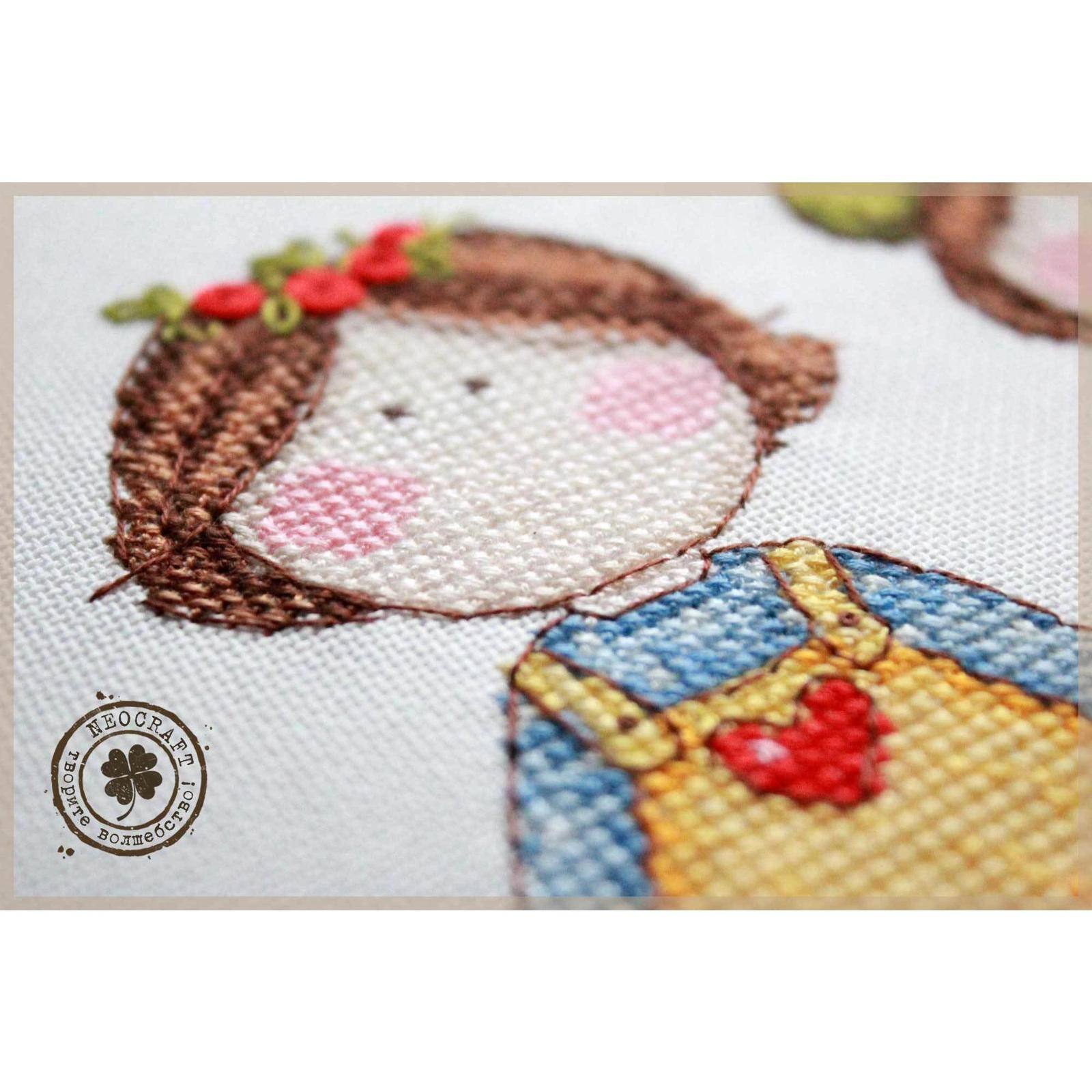 Neocraft Twin Cross Stitch Kit
