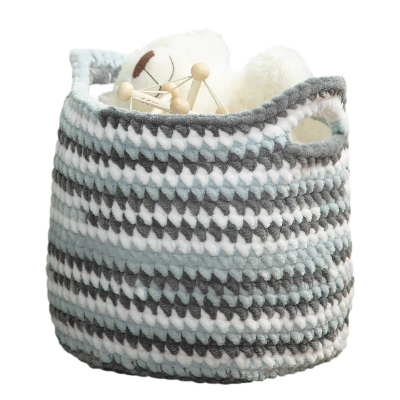 18 Pack: Sweet Snuggles™ Stripes Yarn by Loops & Threads®