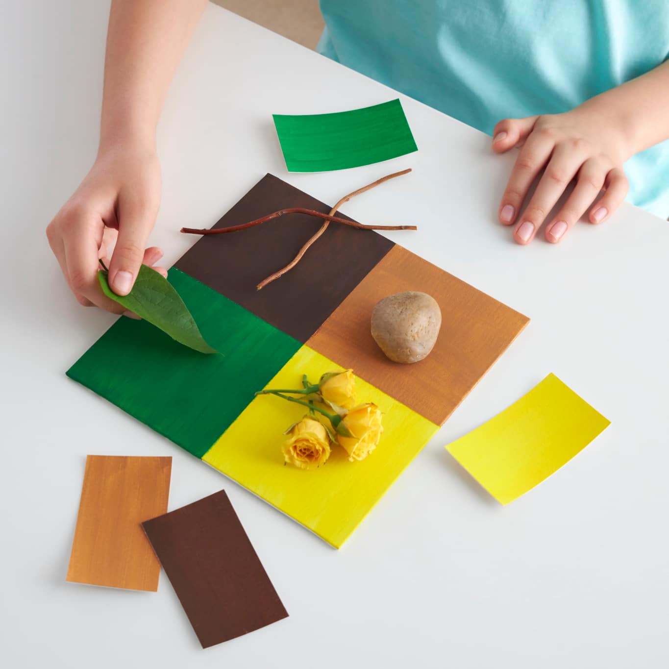 Jeu de chasse au trésor en plein air pour enfants