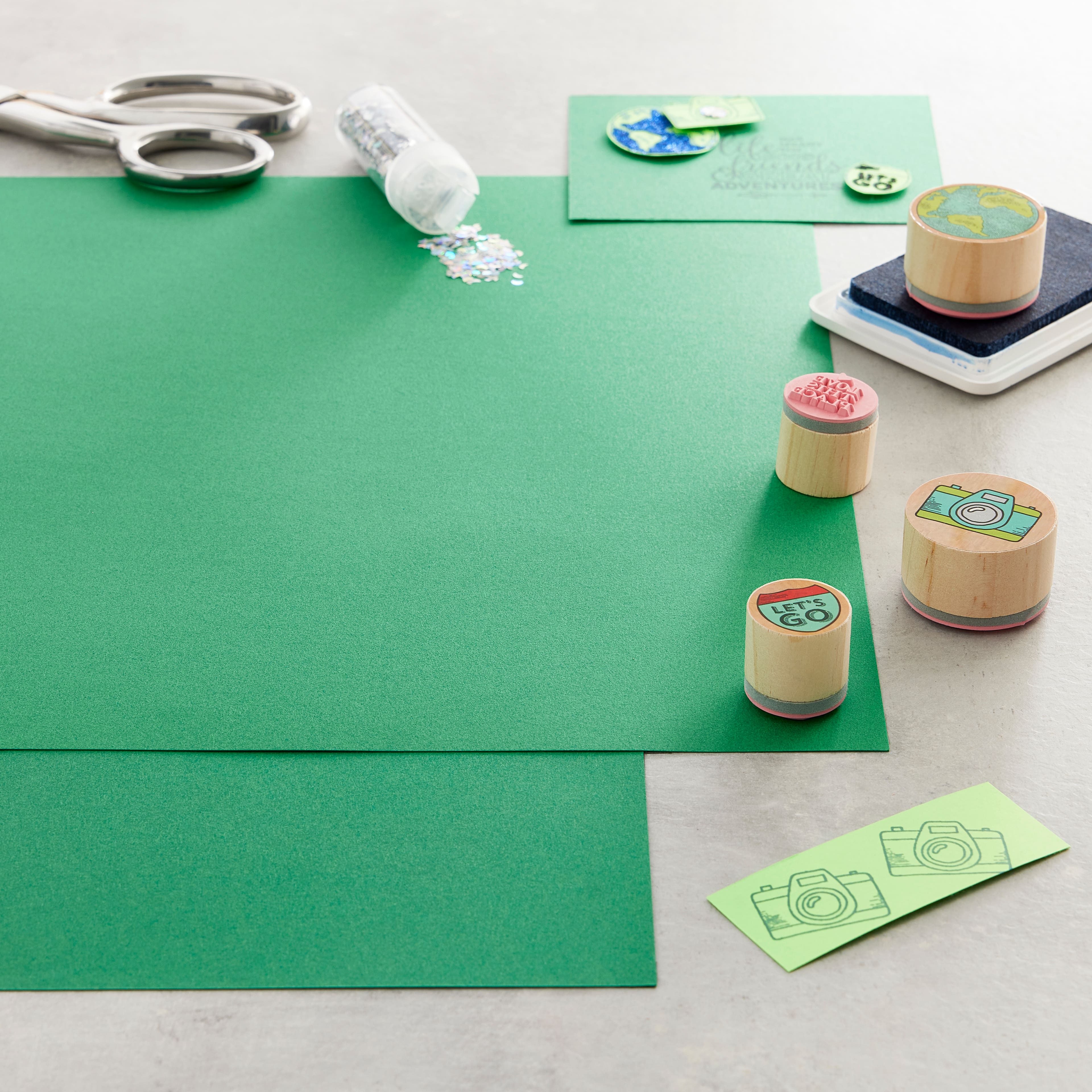 60 Pack: Smooth Solid Cardstock Paper by Recollections™, 12" x 12"