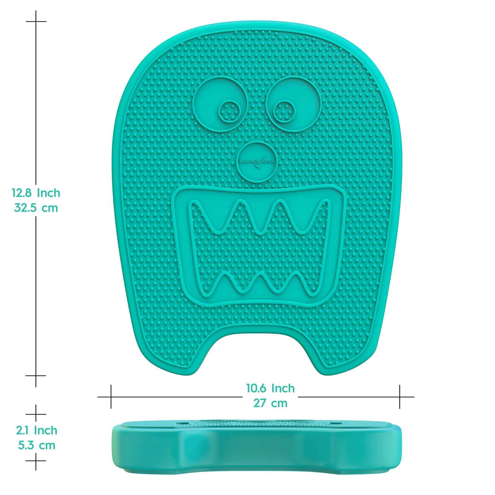 Bouncyband&#xAE; Mint Monster Wiggle Seat Sensory Cushion