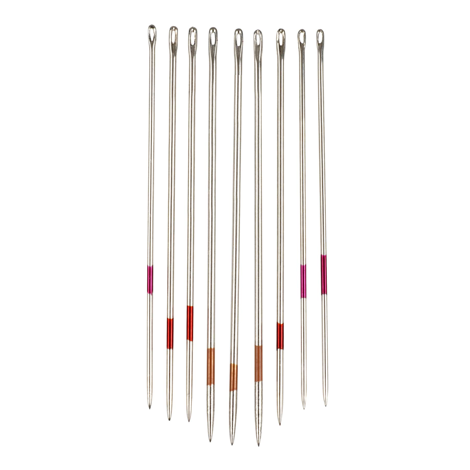 18 Packs: 9 ct. (162 total) Pony® 7/9 Sharp Needles by Loops & Threads®