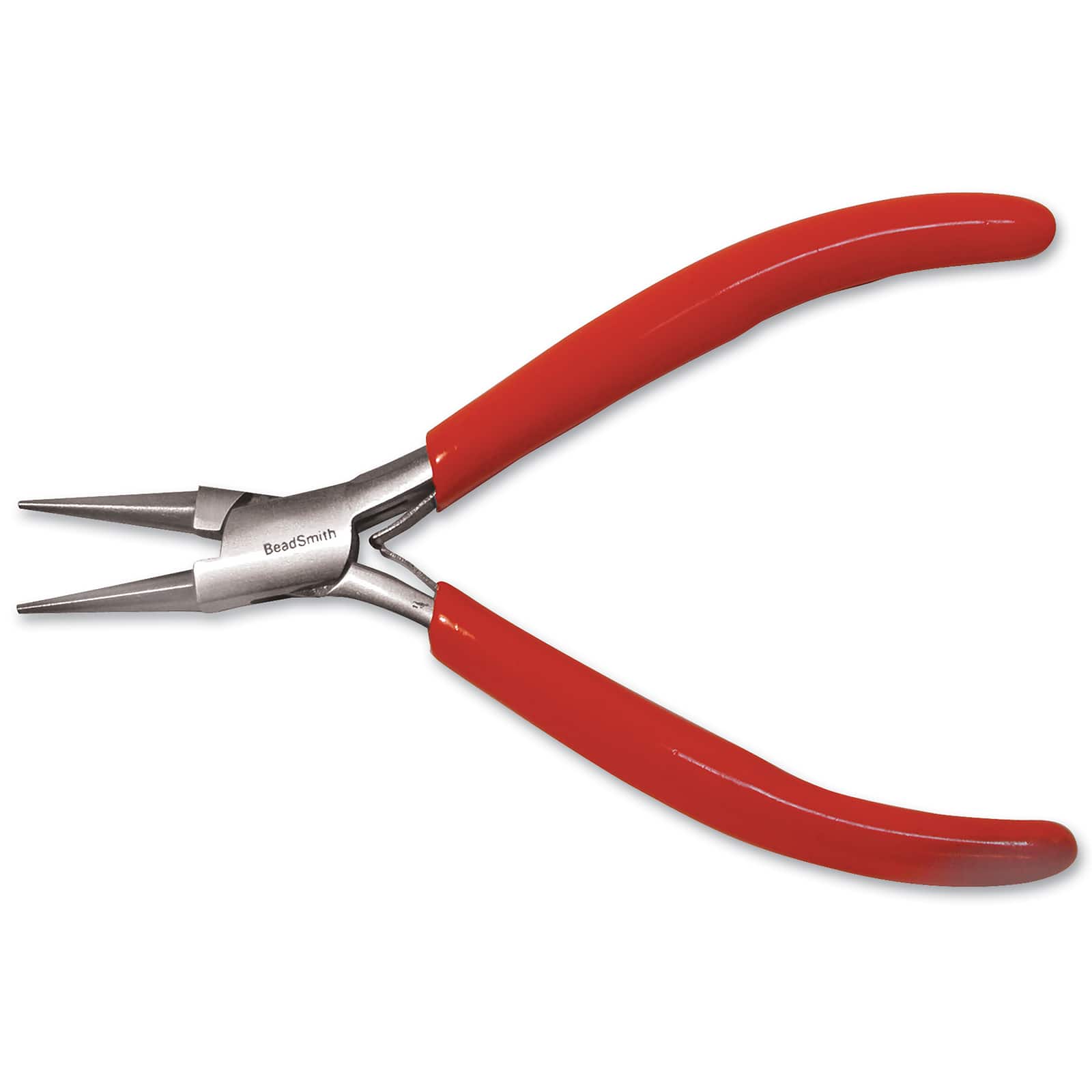 The Beadsmith® 4.75" Red Round Nose Pliers