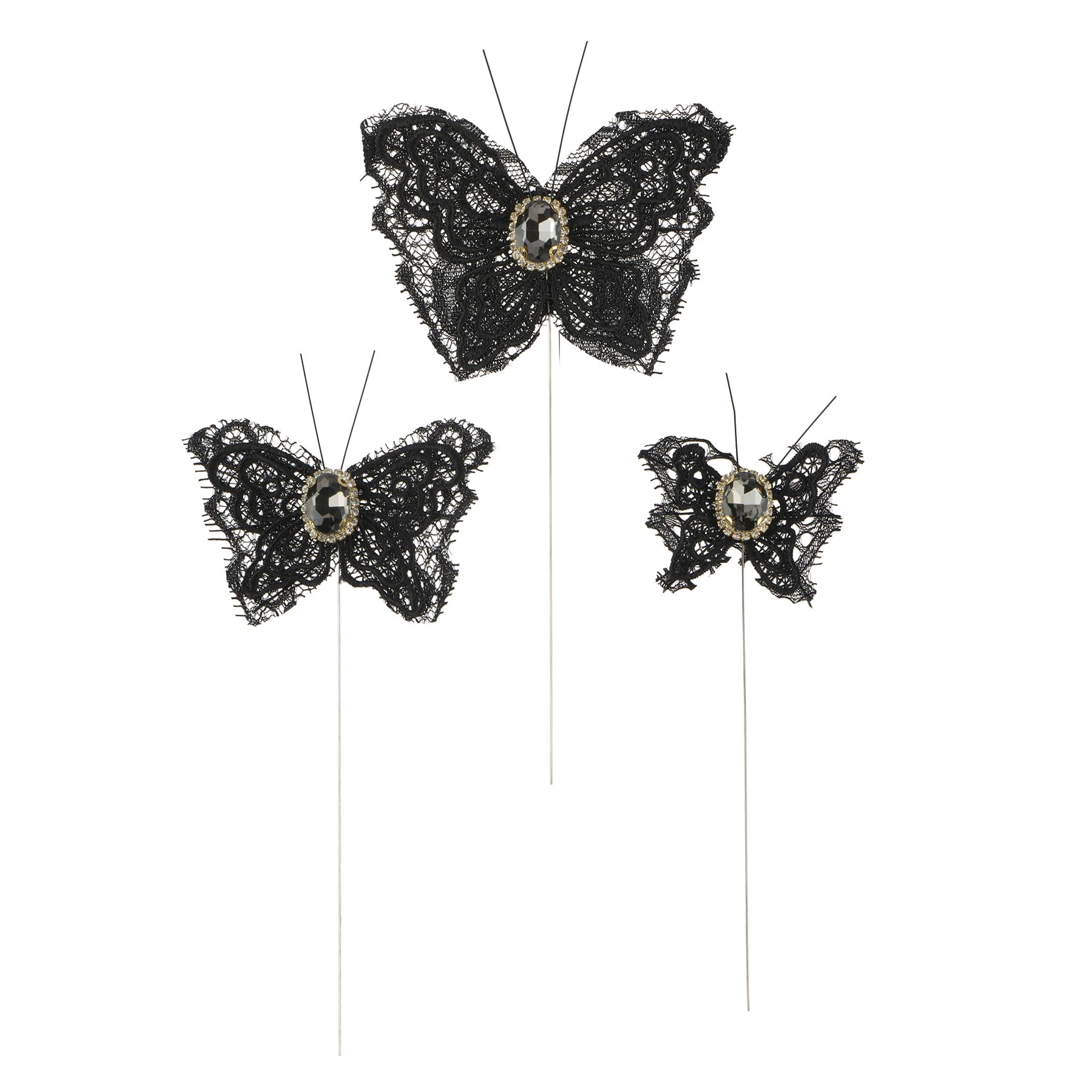 Black Jewel Butterfly Set by Ashland&#xAE;