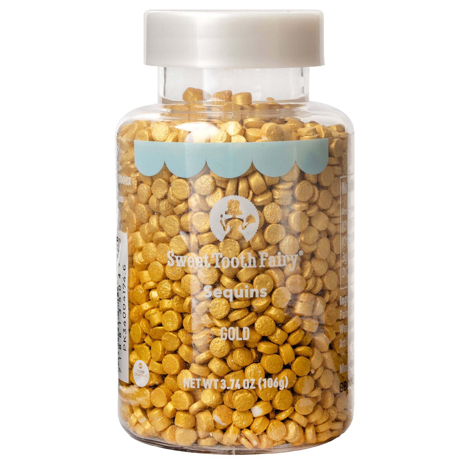 Sweet Tooth Fairy&#xAE; Gold Candy Sequins