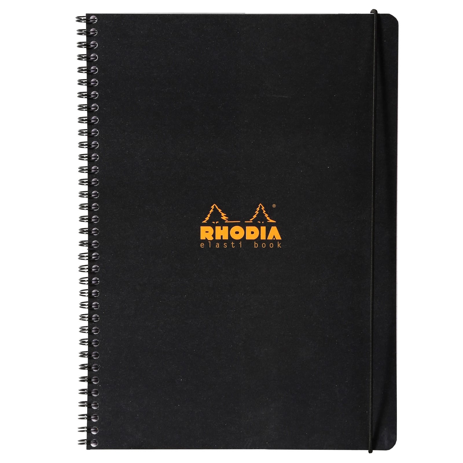 Rhodia&#xAE; Black Elasti Book, 9&#x22; x 11.75&#x22;