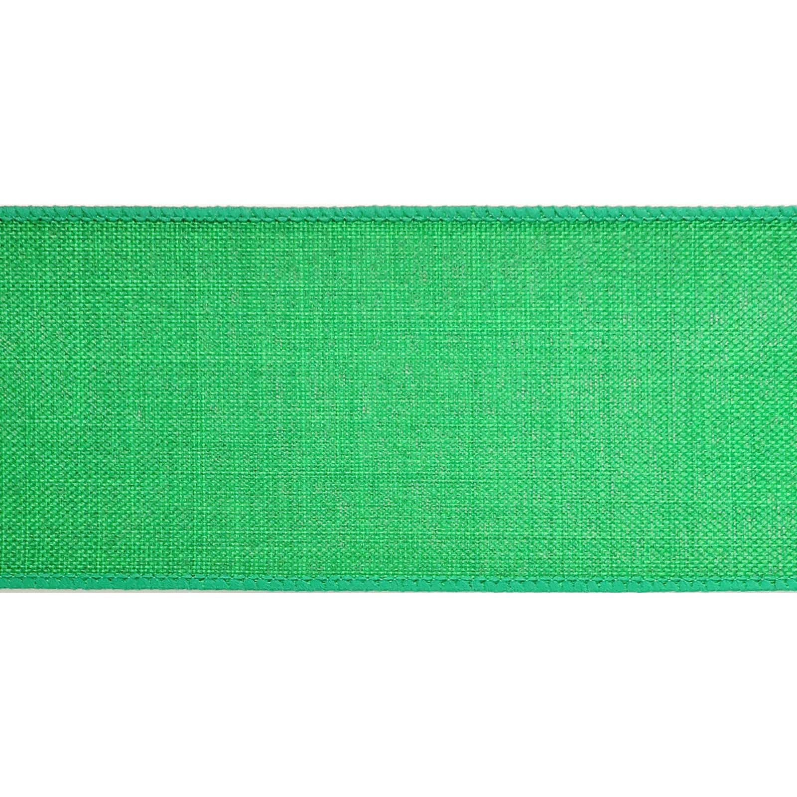 12 Pack: 2.5" x 25ft. Faux Linen Wired Ribbon by Celebrate It™ Décor