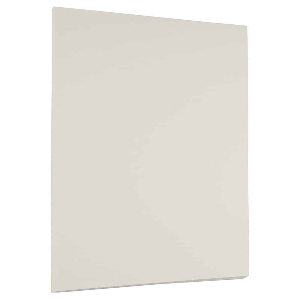 JAM Paper Natural White Wove 8.5" x 11" 28lb. Strathmore Paper, 100 Sheets