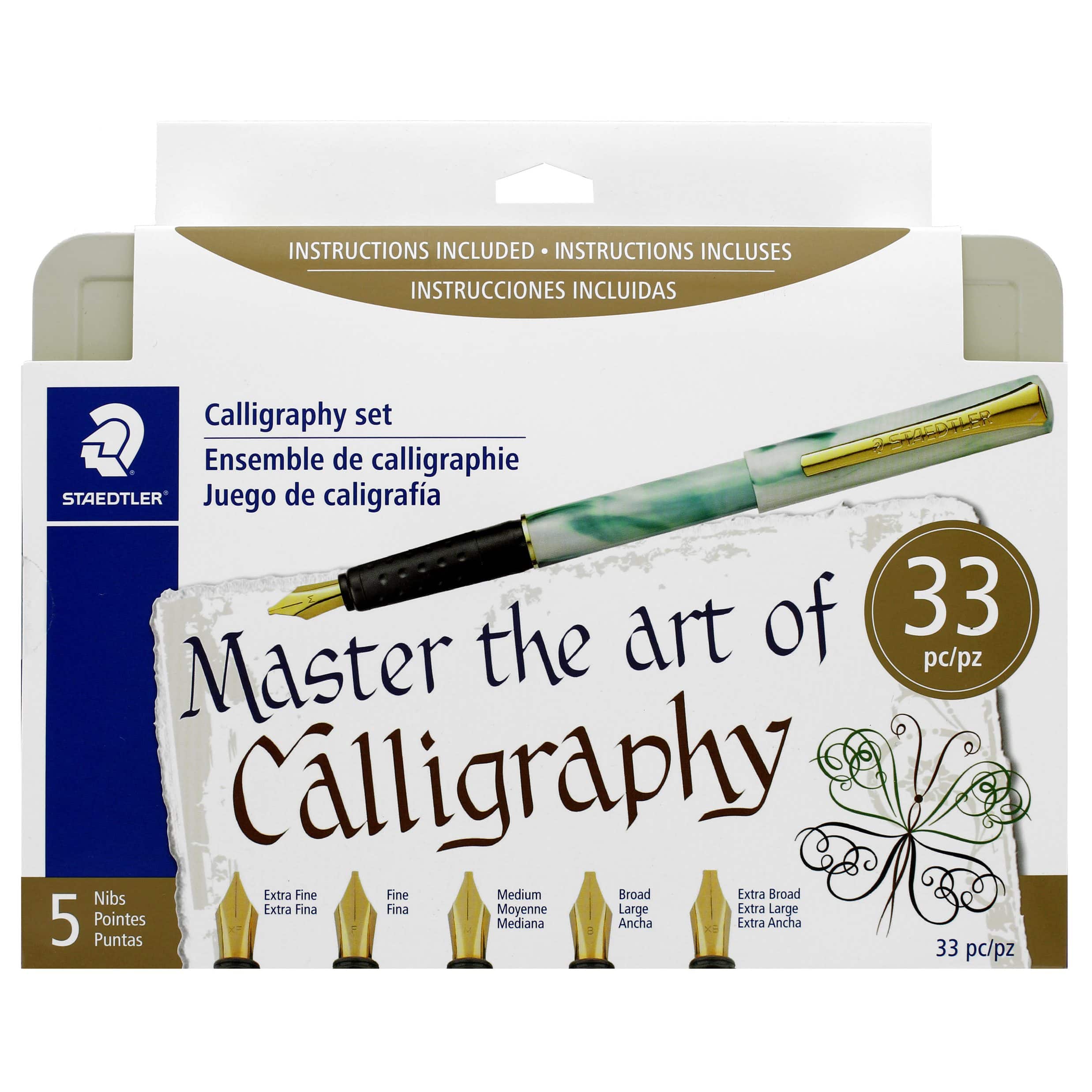 Staedtler&#xAE; 33 Piece Calligraphy Pen Set