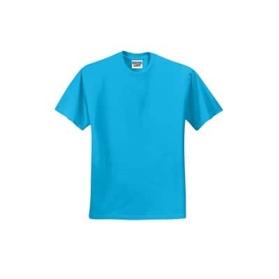 JERZEES® Dri-Power® Colors 50/50 Cotton/Poly T-Shirt in California Blue | XXXXX-Large | Michaels®