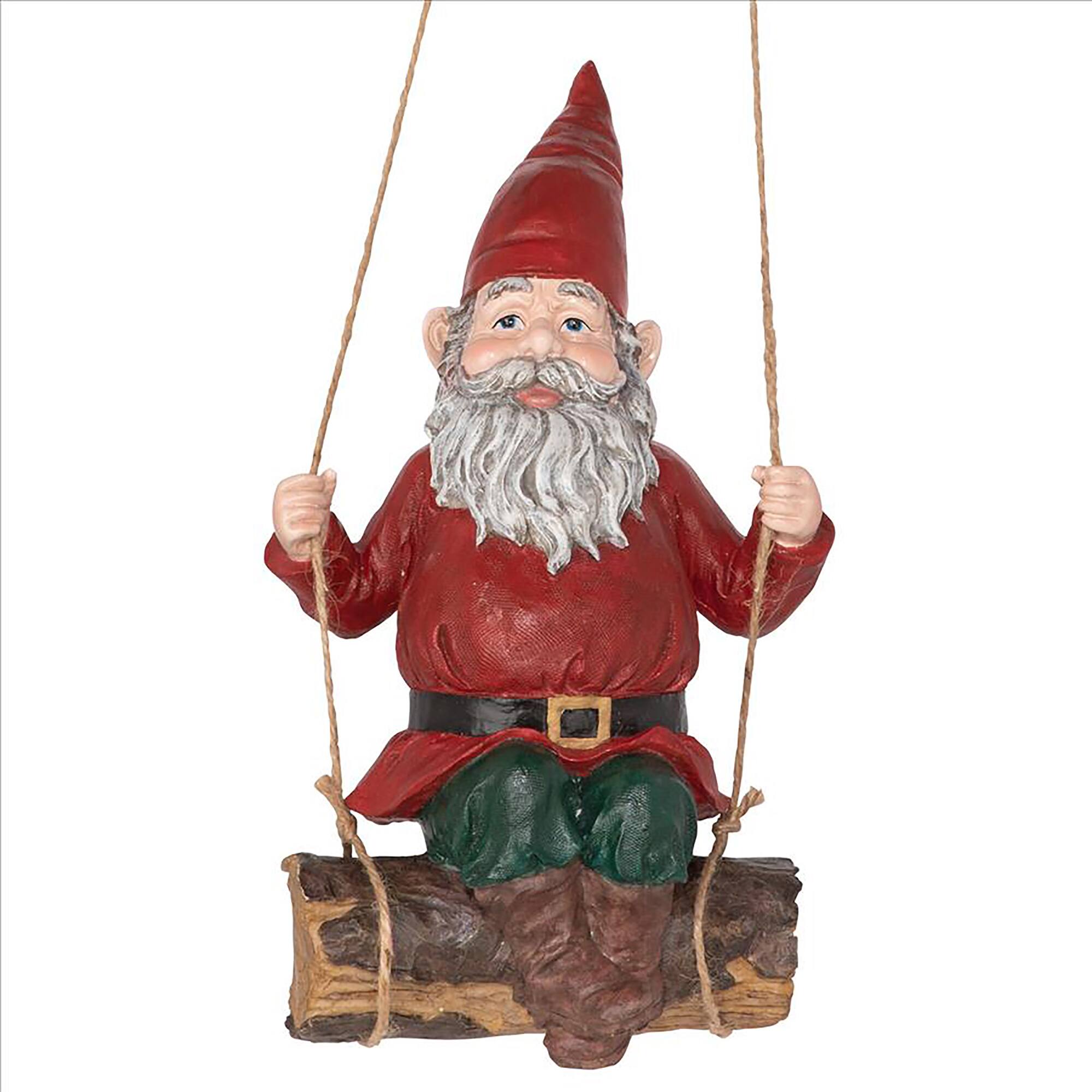 Design Toscano Sammy the Swinging Gnome Statue