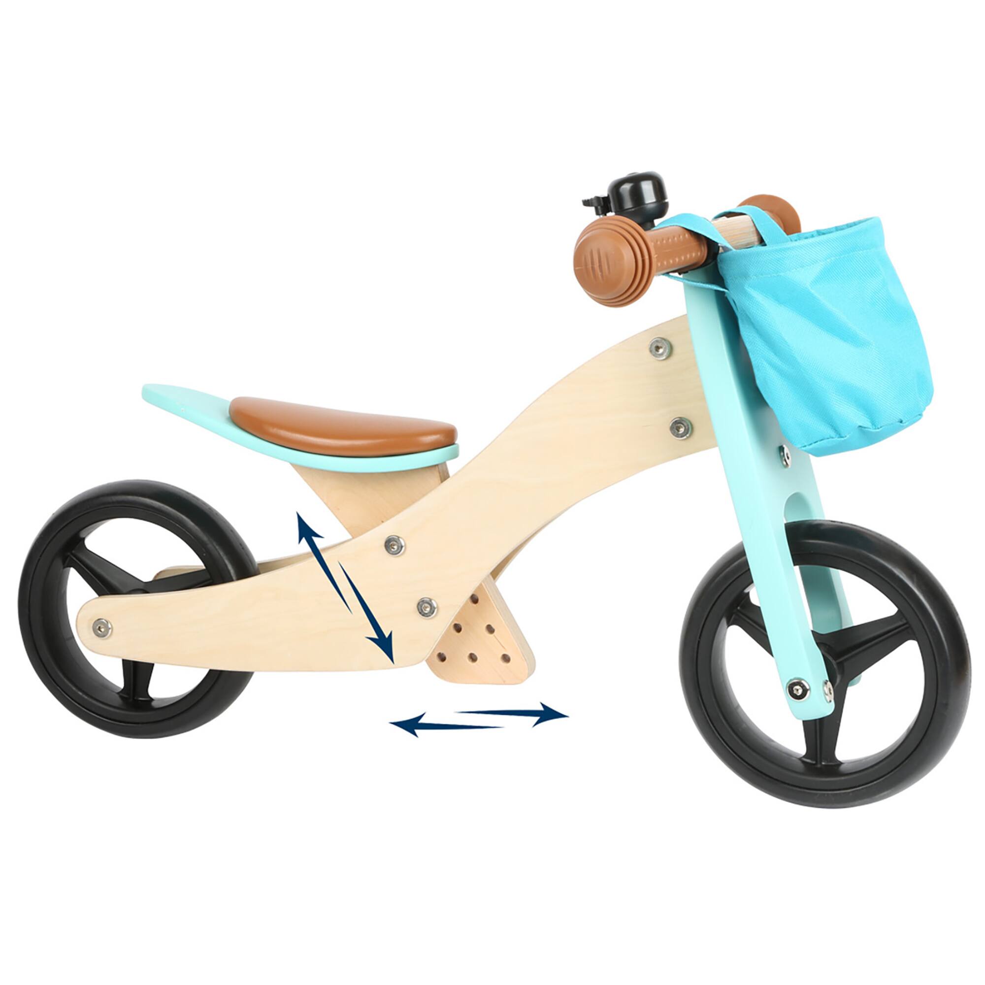 Small Foot Blue Training Balance Bike/Trike 2-in-1