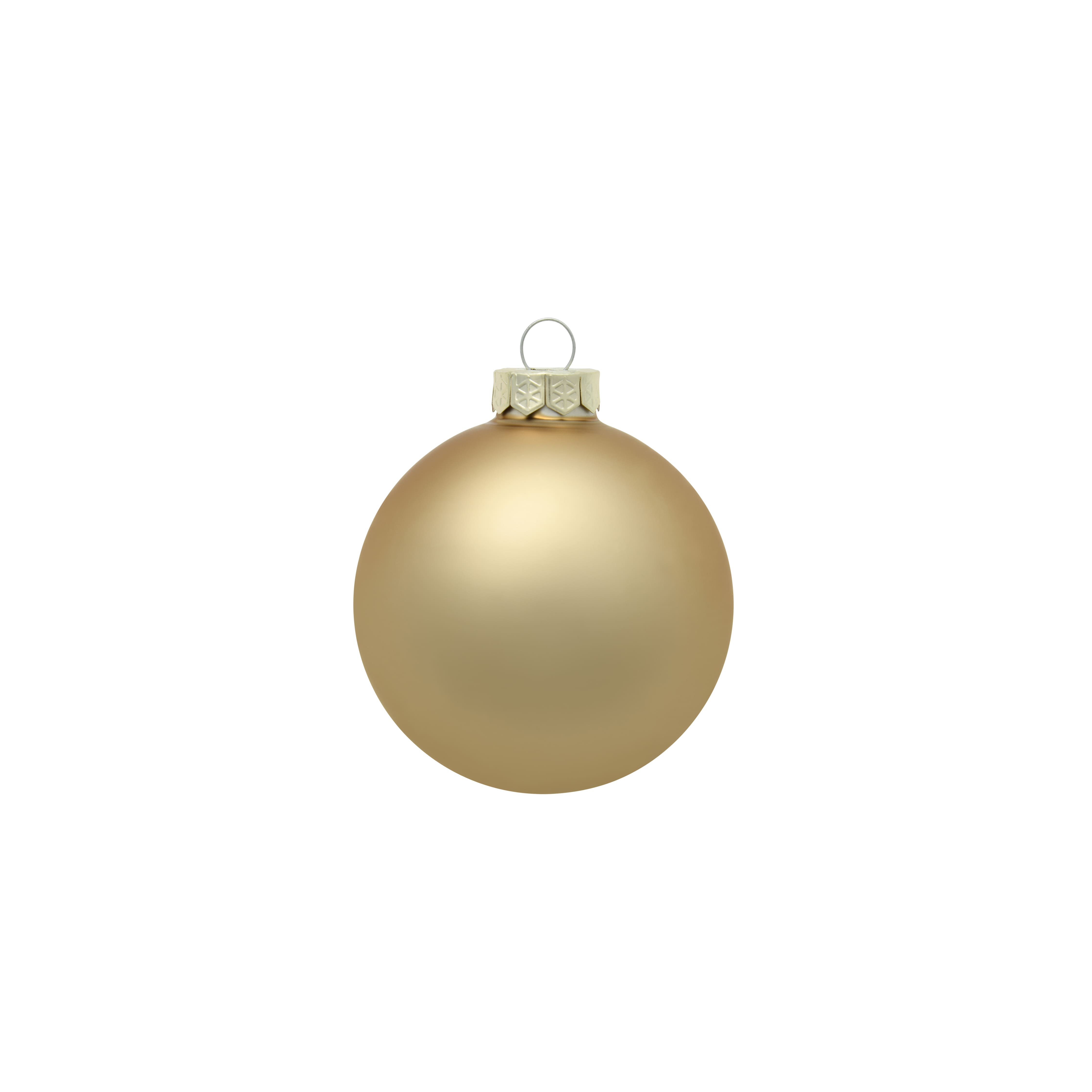 Whitehurst 8ct. 3.25&#x22; Matte Glass Ball Ornaments