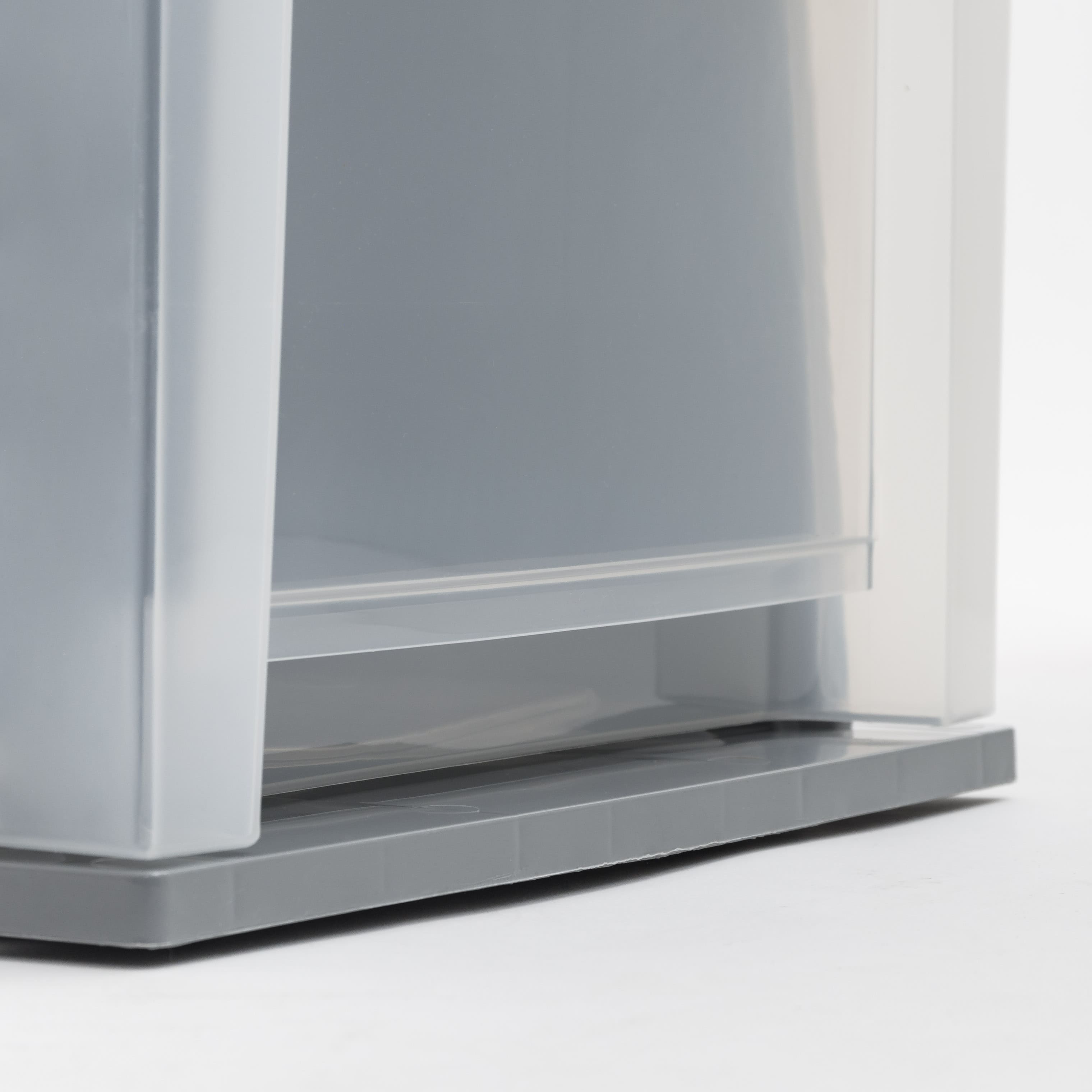 Iris® 17qt. Gray Stacking Drawer, 3 Pack