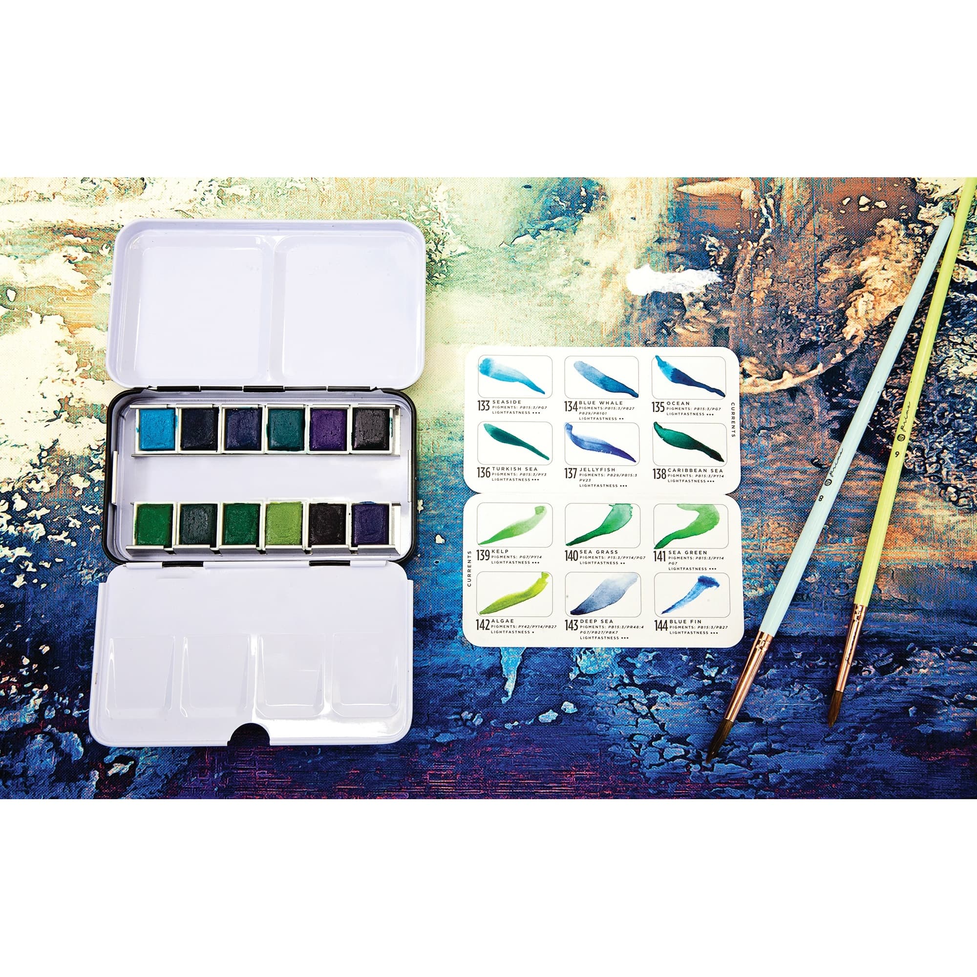 Prima® Watercolor Confections Currents Watercolor Pans