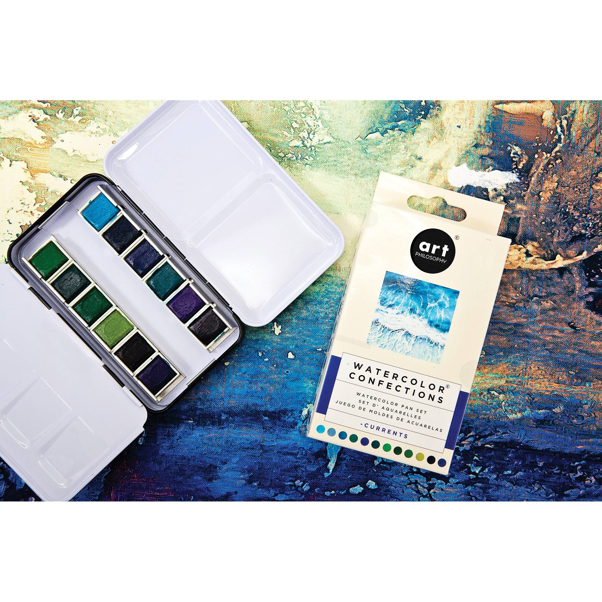 Prima&#xAE; Watercolor Confections Currents Watercolor Pans