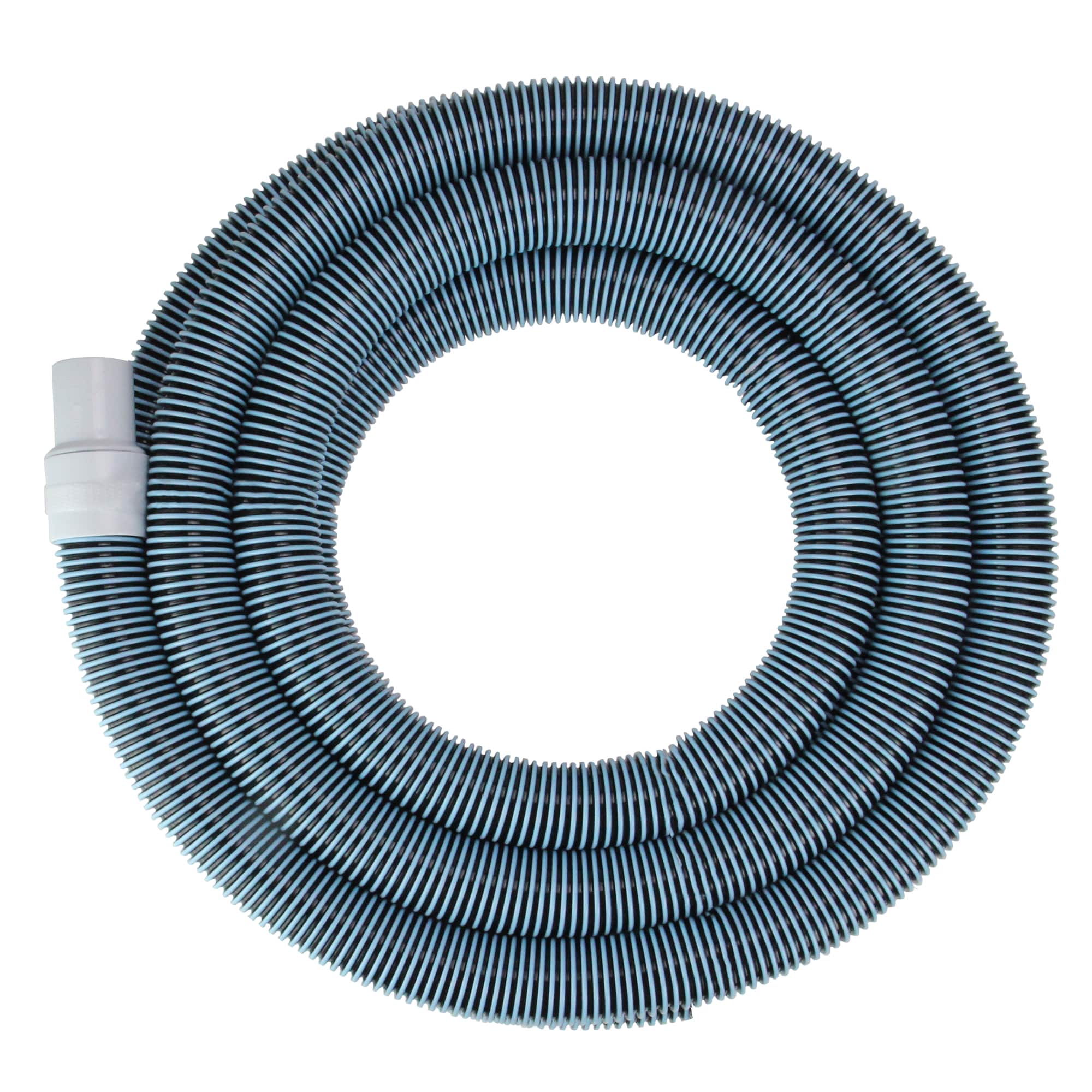 Pool Central 25ft. x 1.5" Blue & Black Extruded EVA In Ground Swimming Pool Vacuum Hose