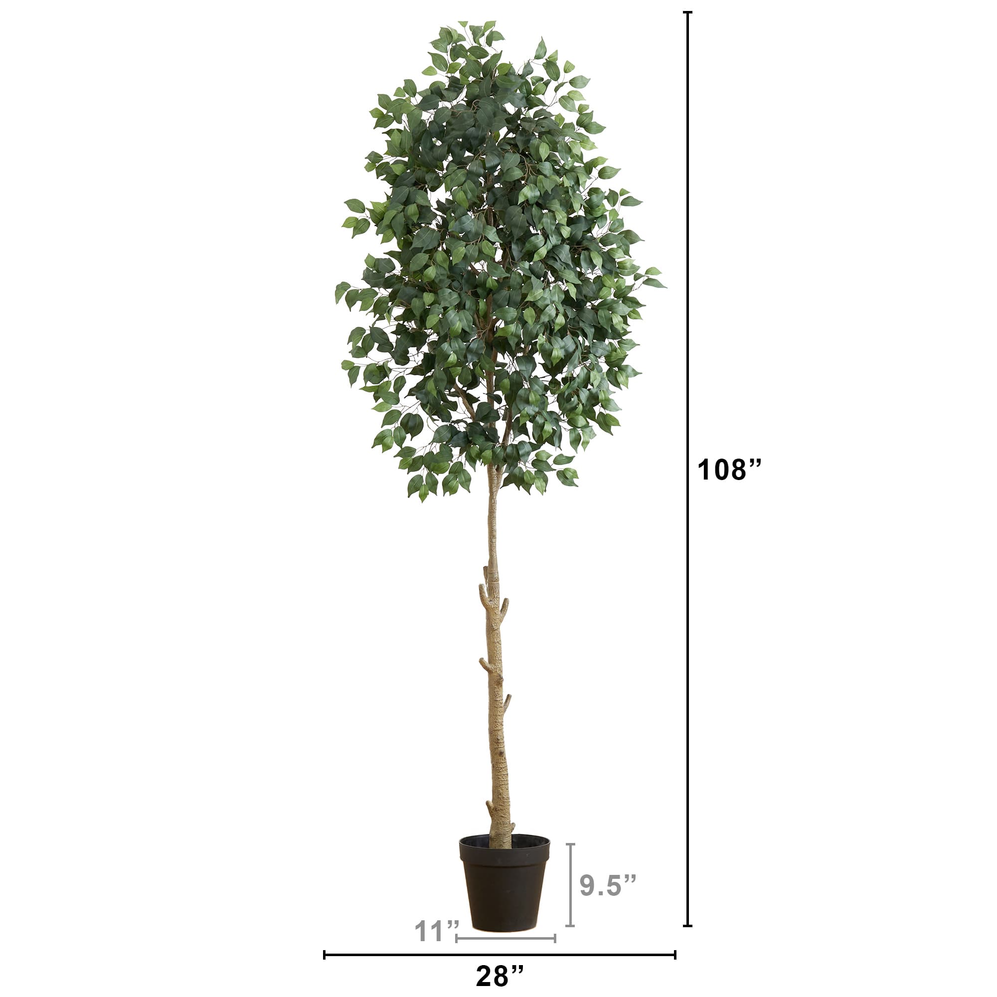 9ft. Artificial Ficus Tree