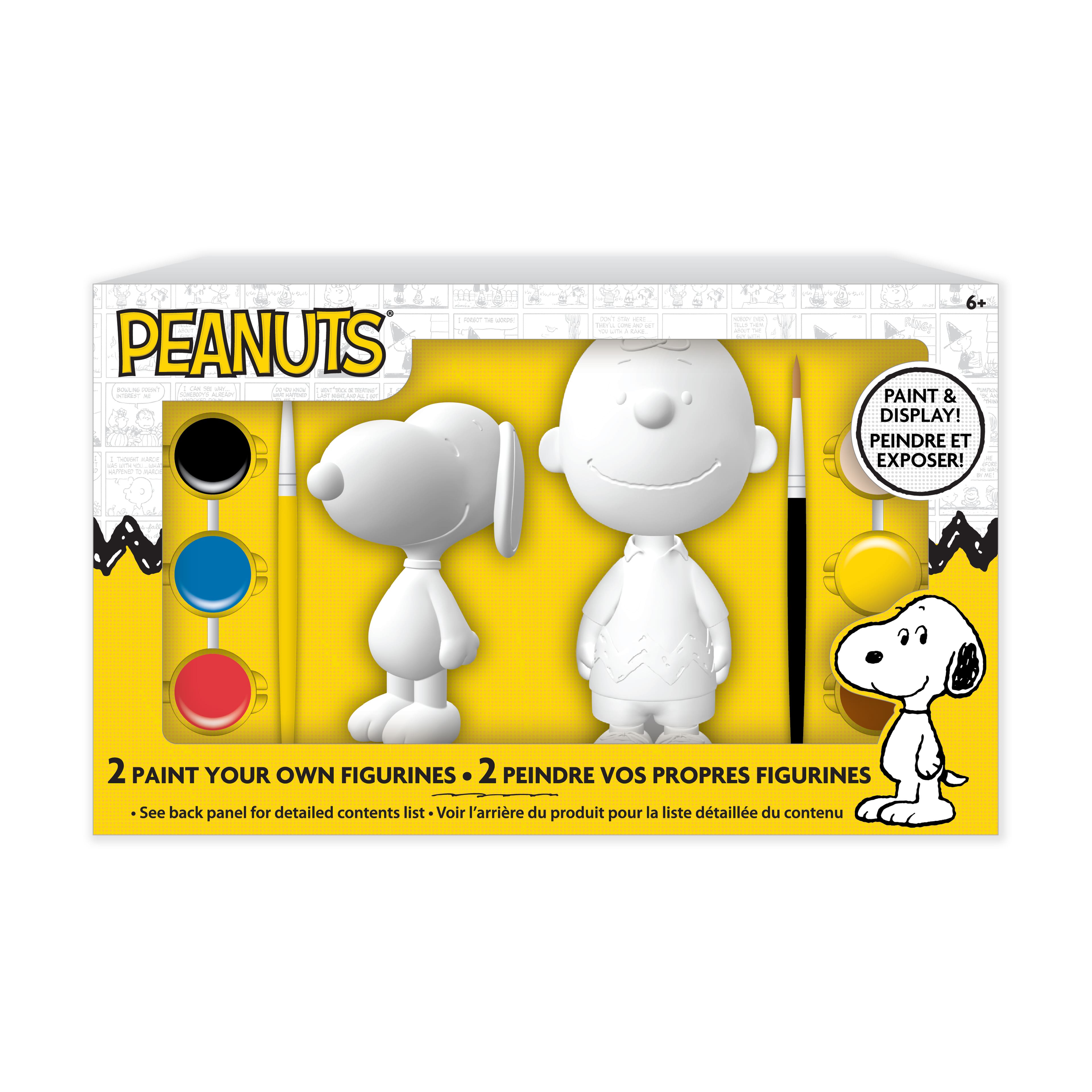 Peanuts&#xAE; Paint Your Own Figurine Set