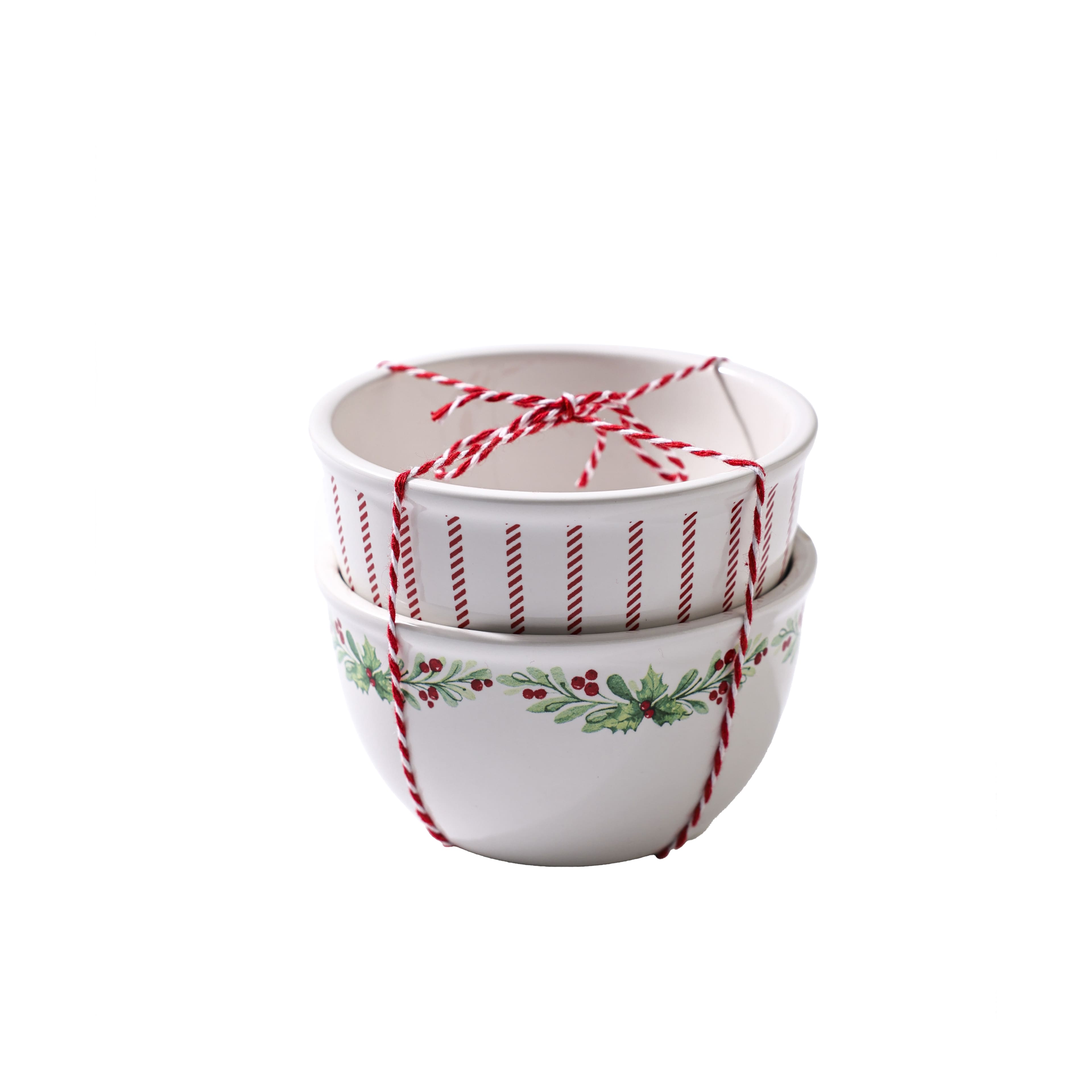 4.5&#x22; Ceramic Christmas Bowl Set by Ashland&#xAE;