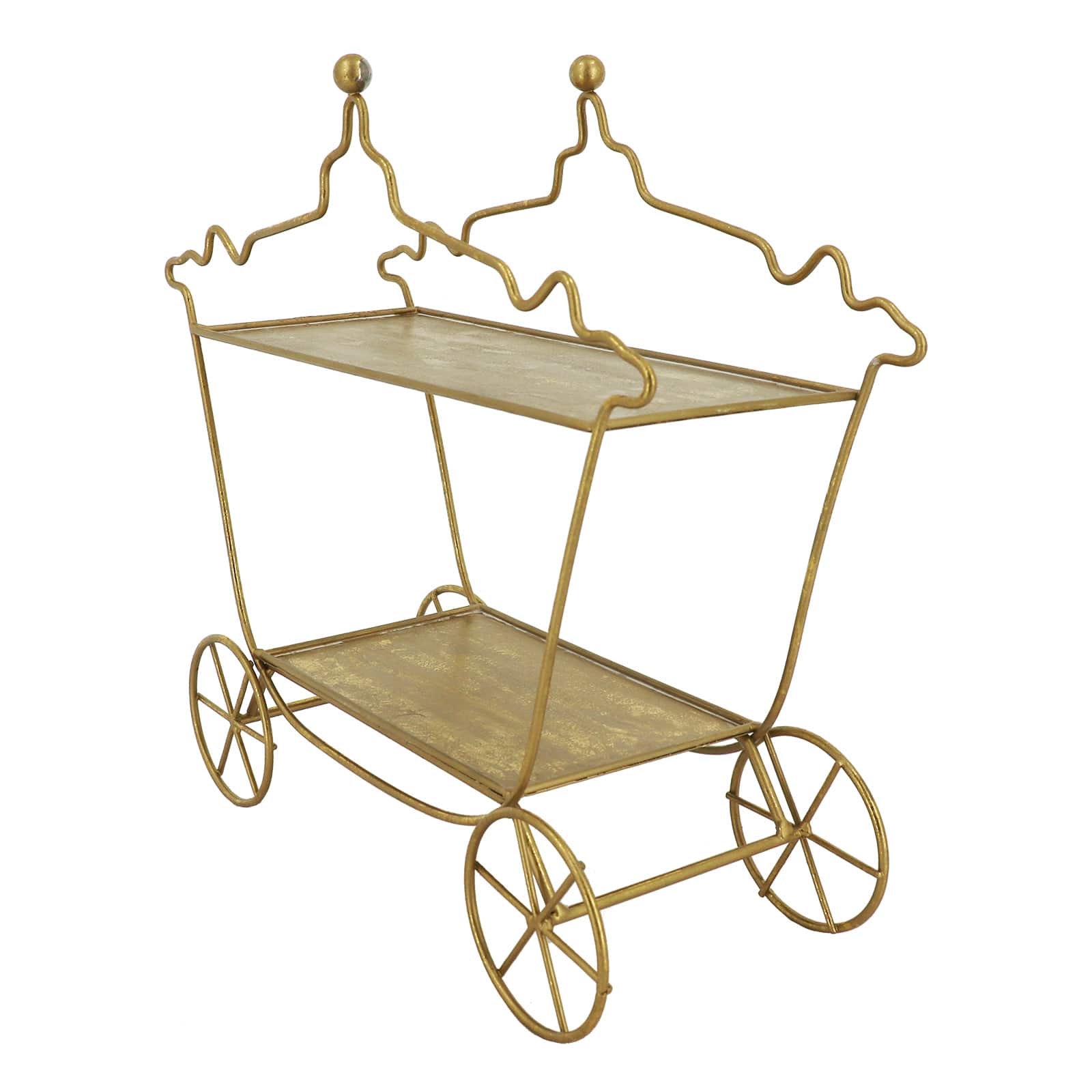 14.5&#x22; Gold Fairytale Carriage Wire Tabletop D&#xE9;cor by Ashland&#xAE;
