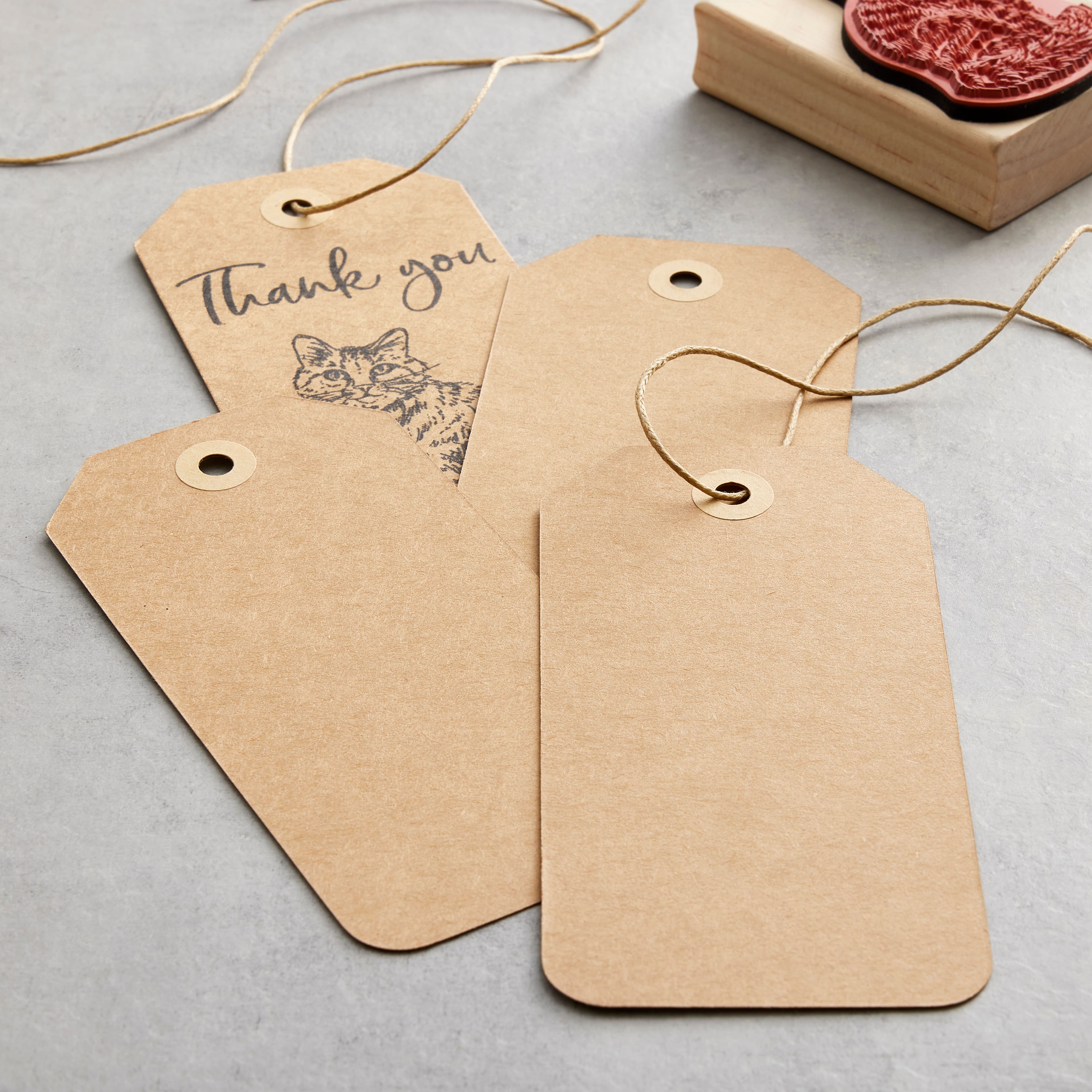 12 Packs: 20 ct. (240 total) Kraft Tags by Recollections&#x2122;, 2.5&#x22; x 5.1&#x22;