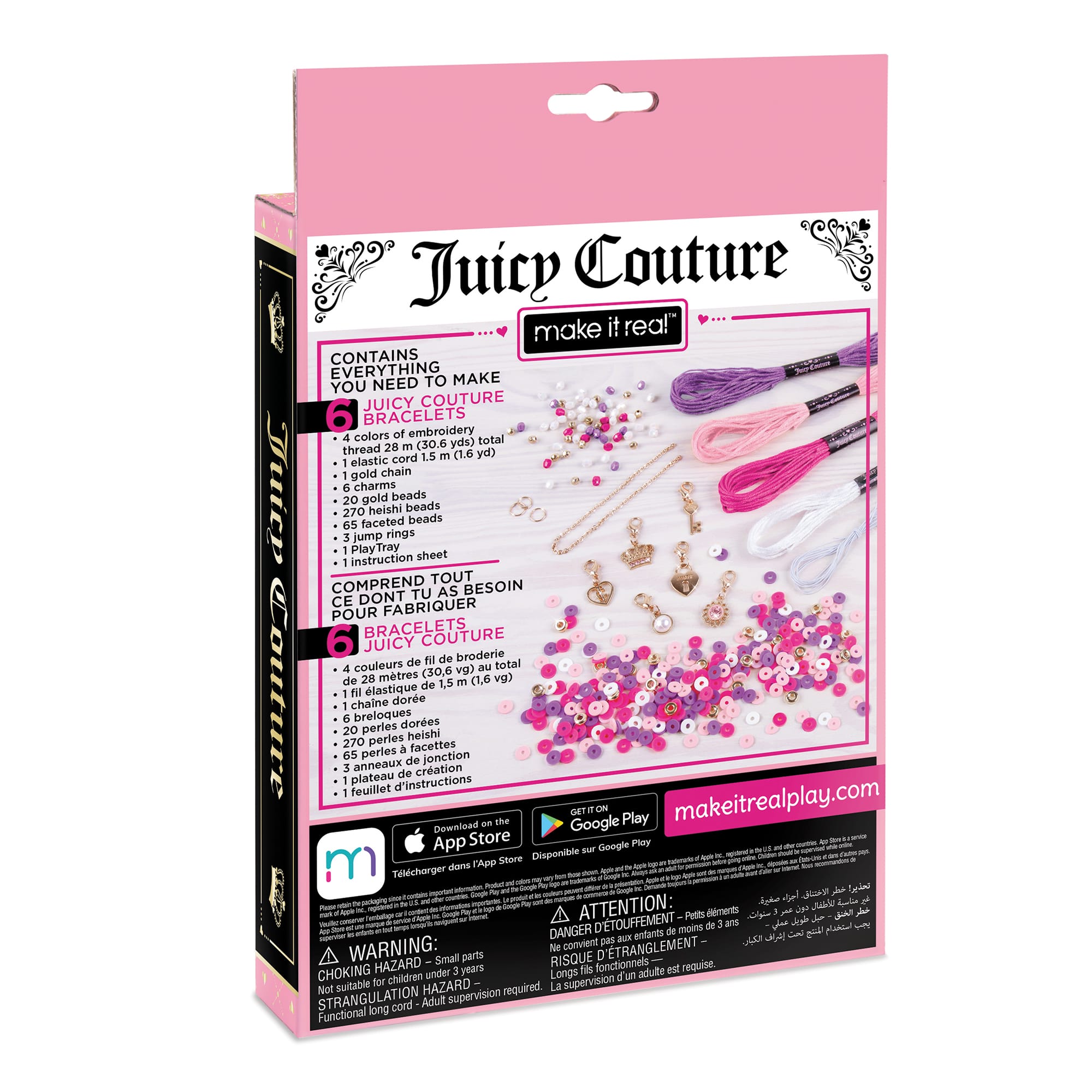 Juicy Couture Make It Real&#x2122; Glamour Stacks Bracelet Kit