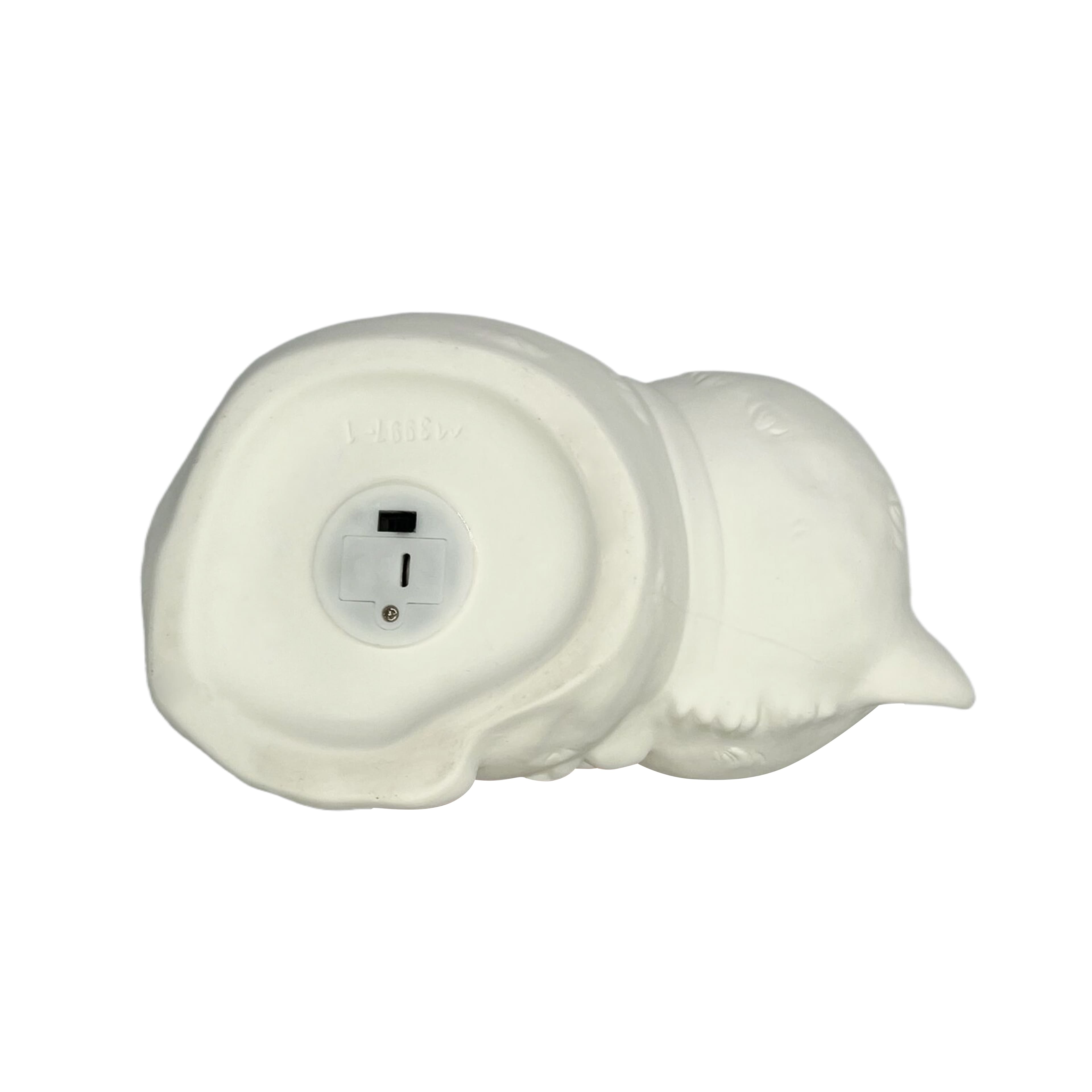 7&#x22; LED DIY Ceramic Cat with Bell D&#xE9;cor by Make Market&#xAE;