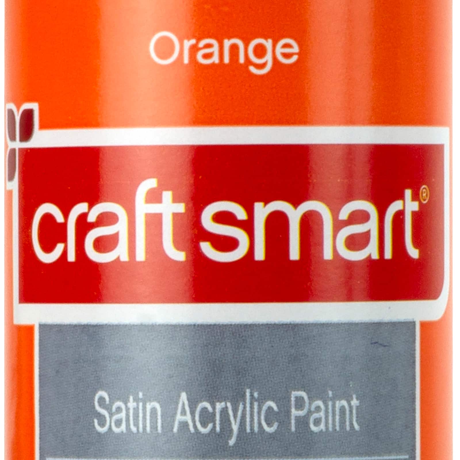 8 Pack: Satin Acrylic Paint by Craft Smart®, 8oz.