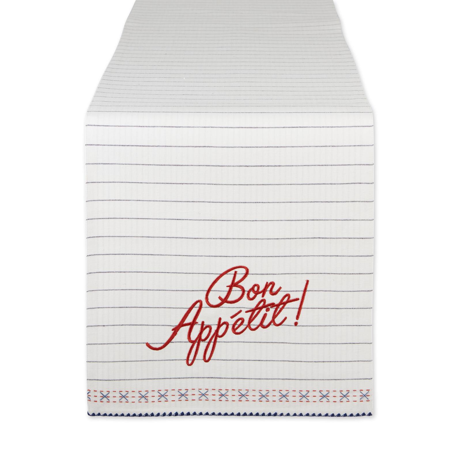 Bon Appetit Embellished Table Runner 14&#x22; x 72&#x22;