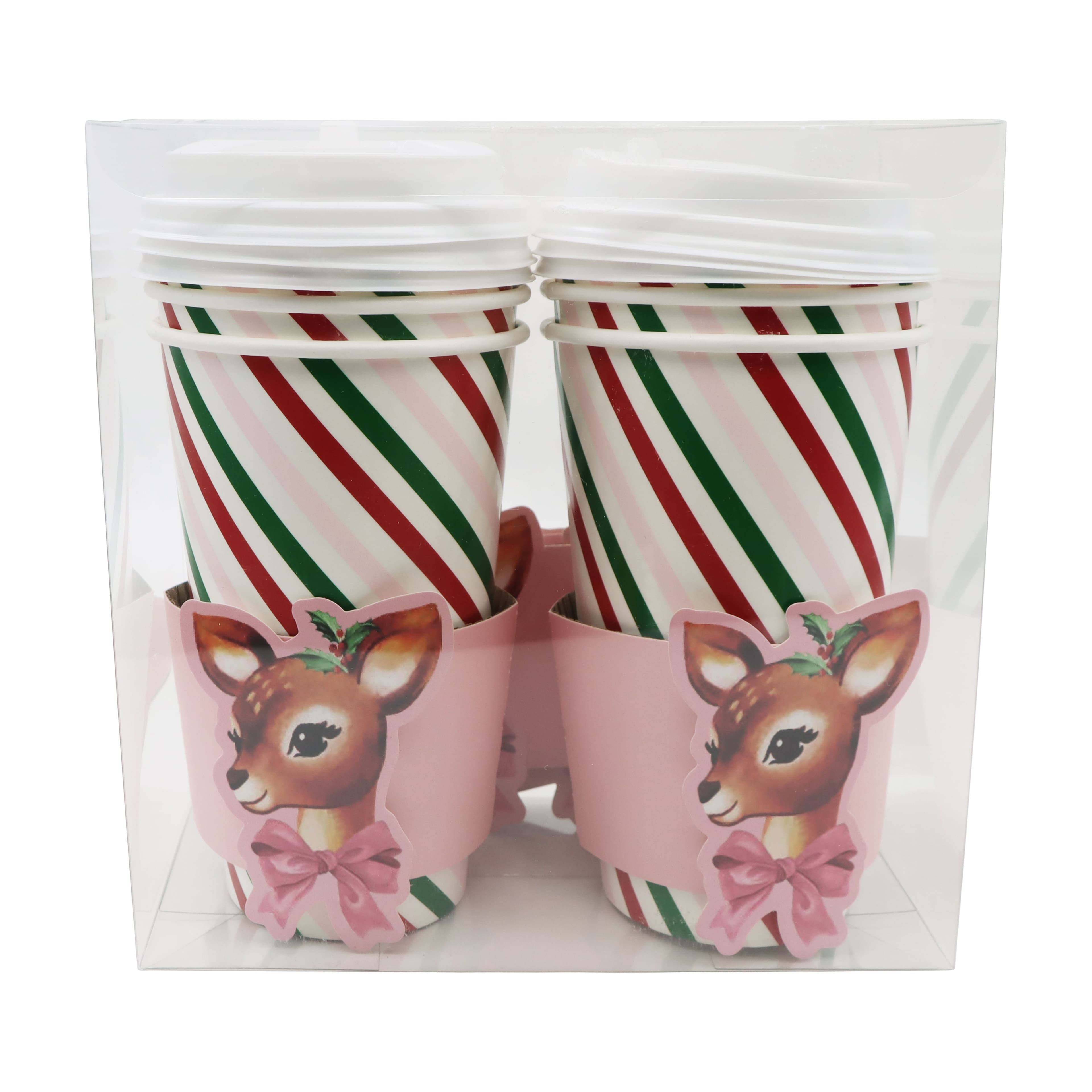 16oz. Deer Paper Cup Set by Celebrate It&#x2122;