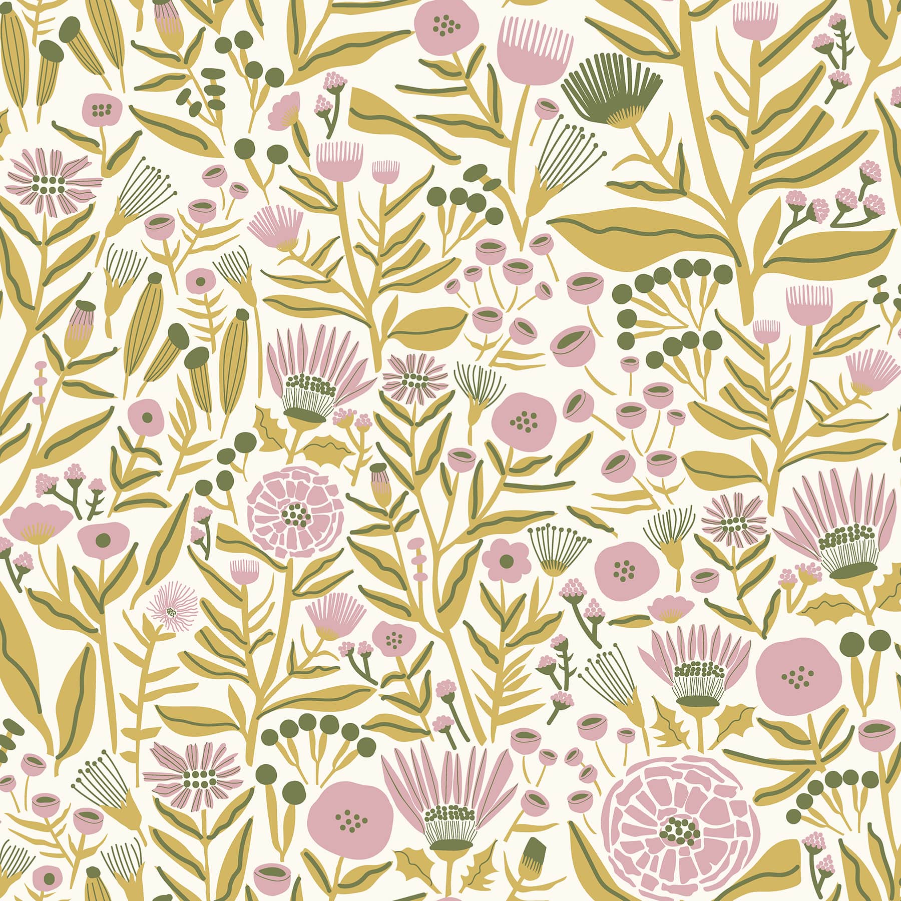 NuWallpaper Leah Duncan Marigold Forest Peel &#x26; Stick Wallpaper
