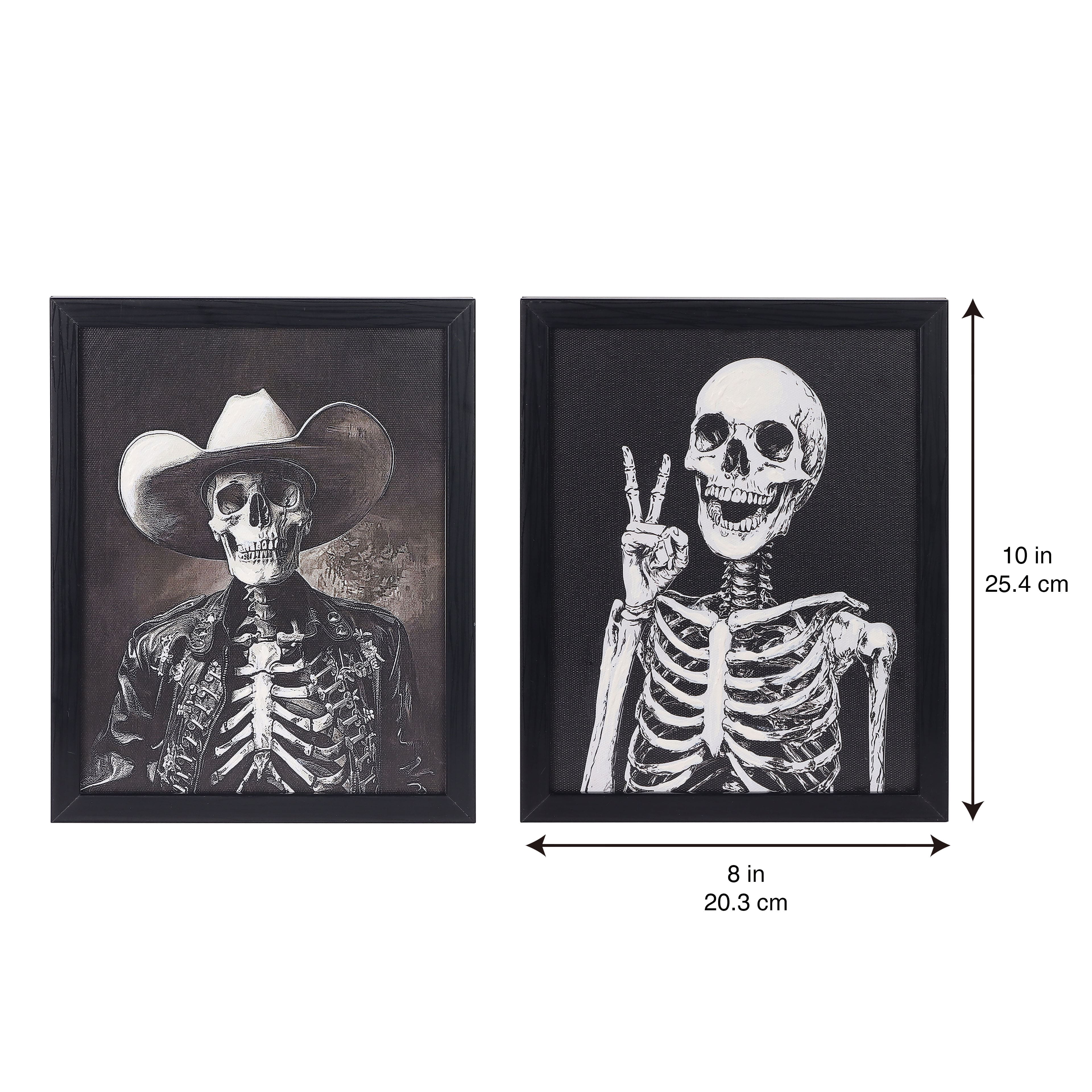 Assorted 10&#x22; Skeleton Wall Art, 1pc. by Ashland&#xAE; 