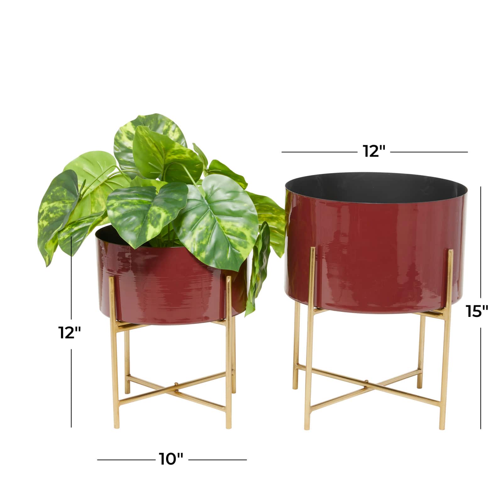 Modern Planter, Set of 2" 15