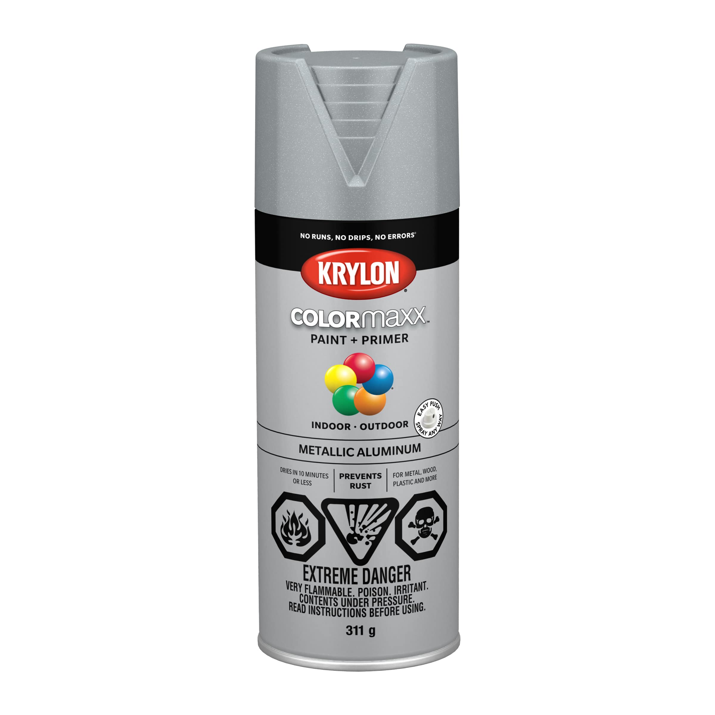 Krylon&#xAE; COLORmaxx&#x2122; Metallic Paint + Primer