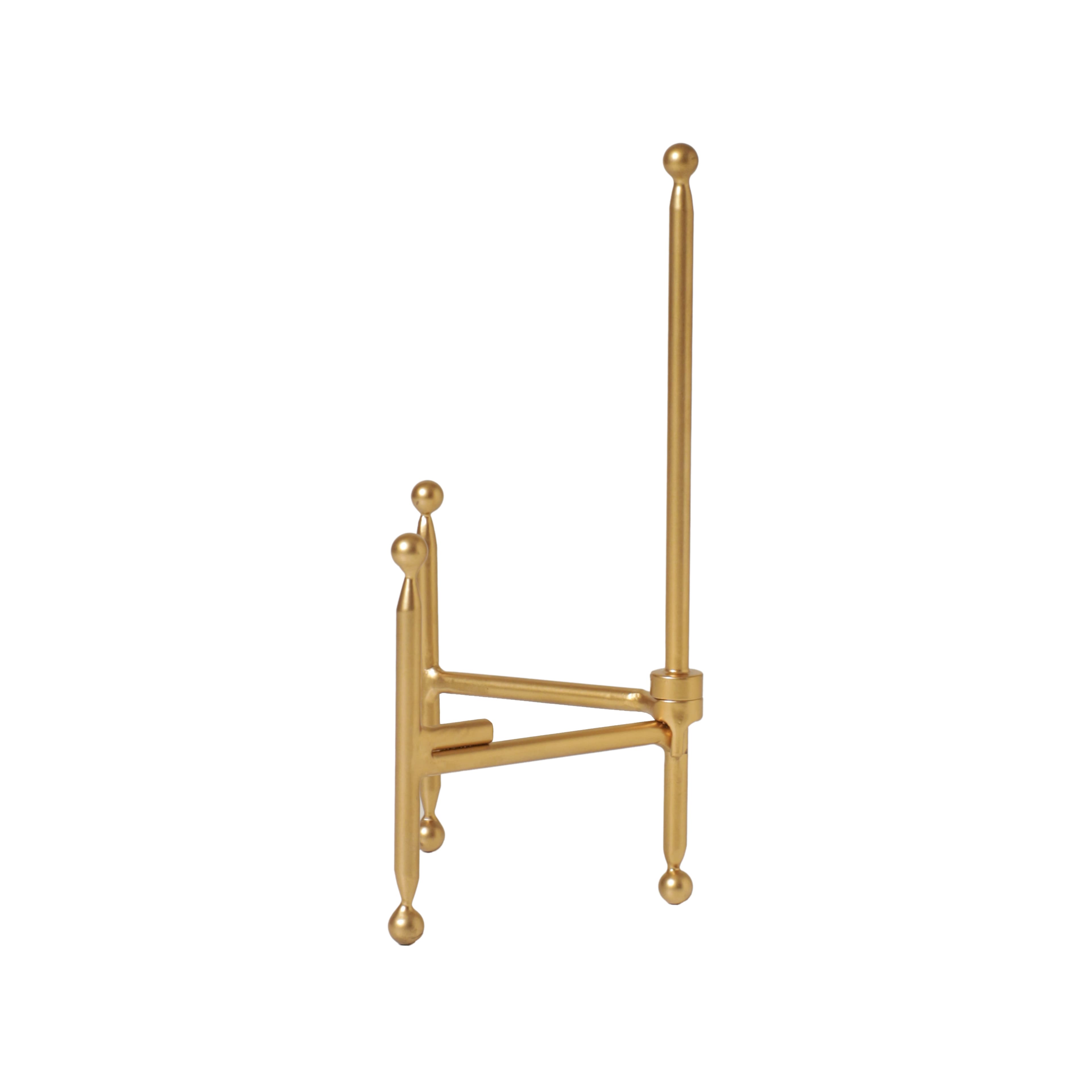 6 Pack: Gold Colored Steel Tabletop Easel by Studio Décor®