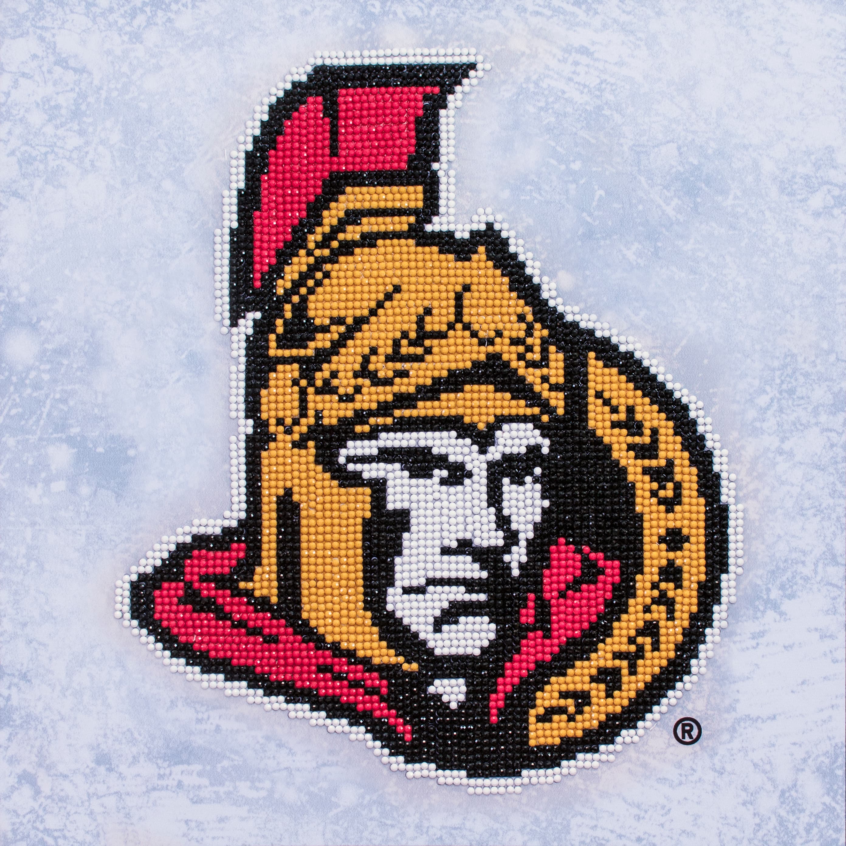 Camelot&#xAE; Dots NHL Ottawa Senators Diamond Painting Kit