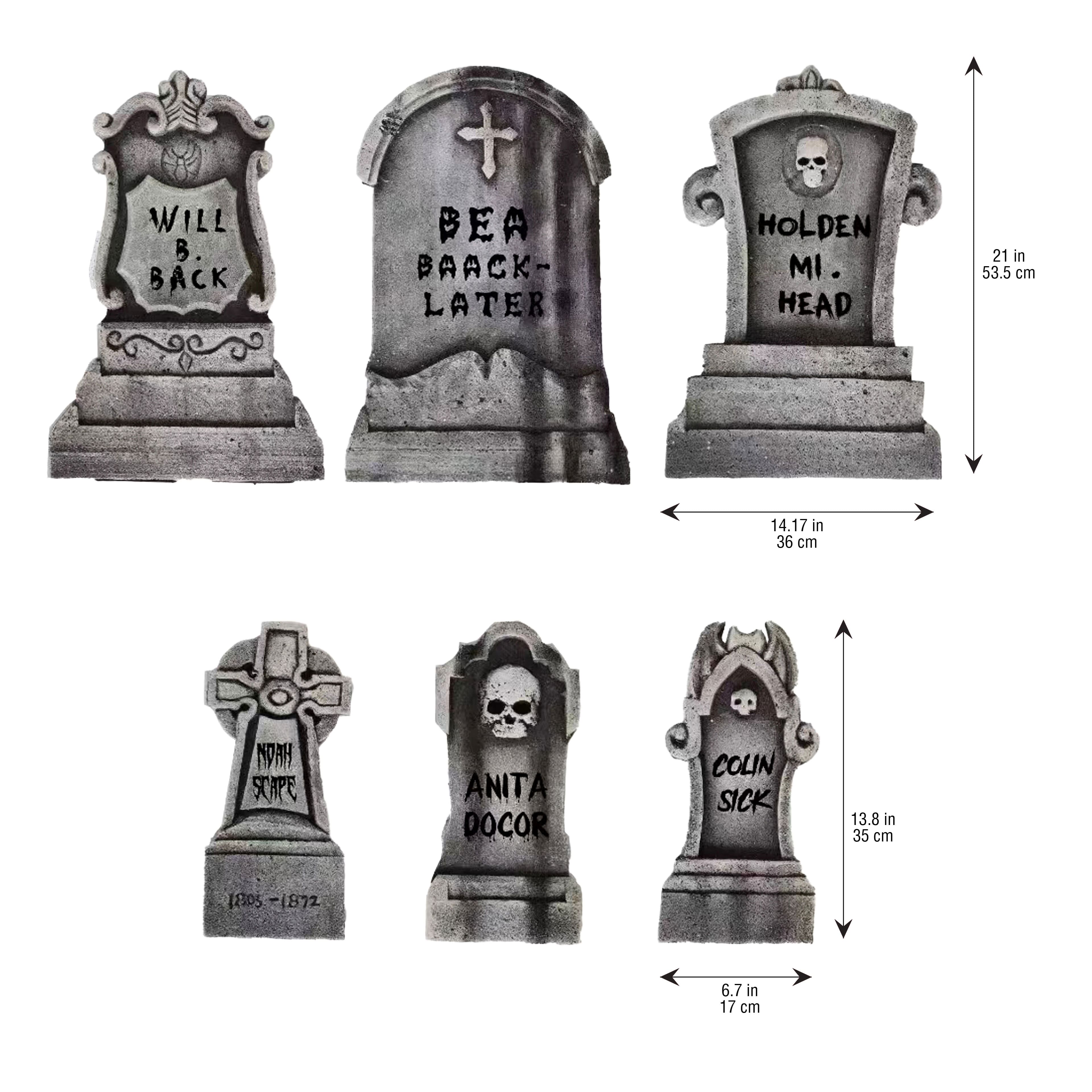 Gray Tombstone Set by Ashland&#xAE;