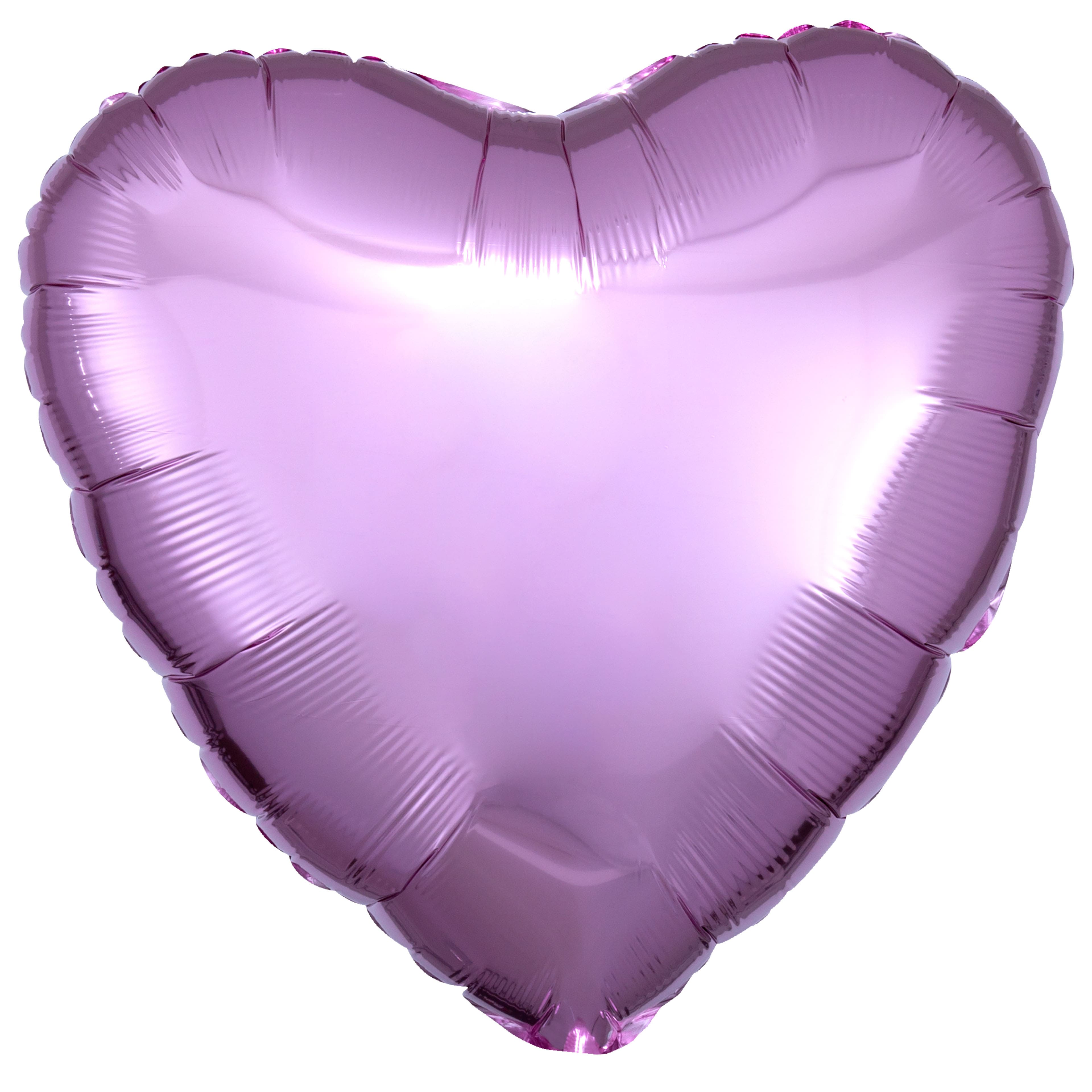 17" Metallic Heart Foil Balloon