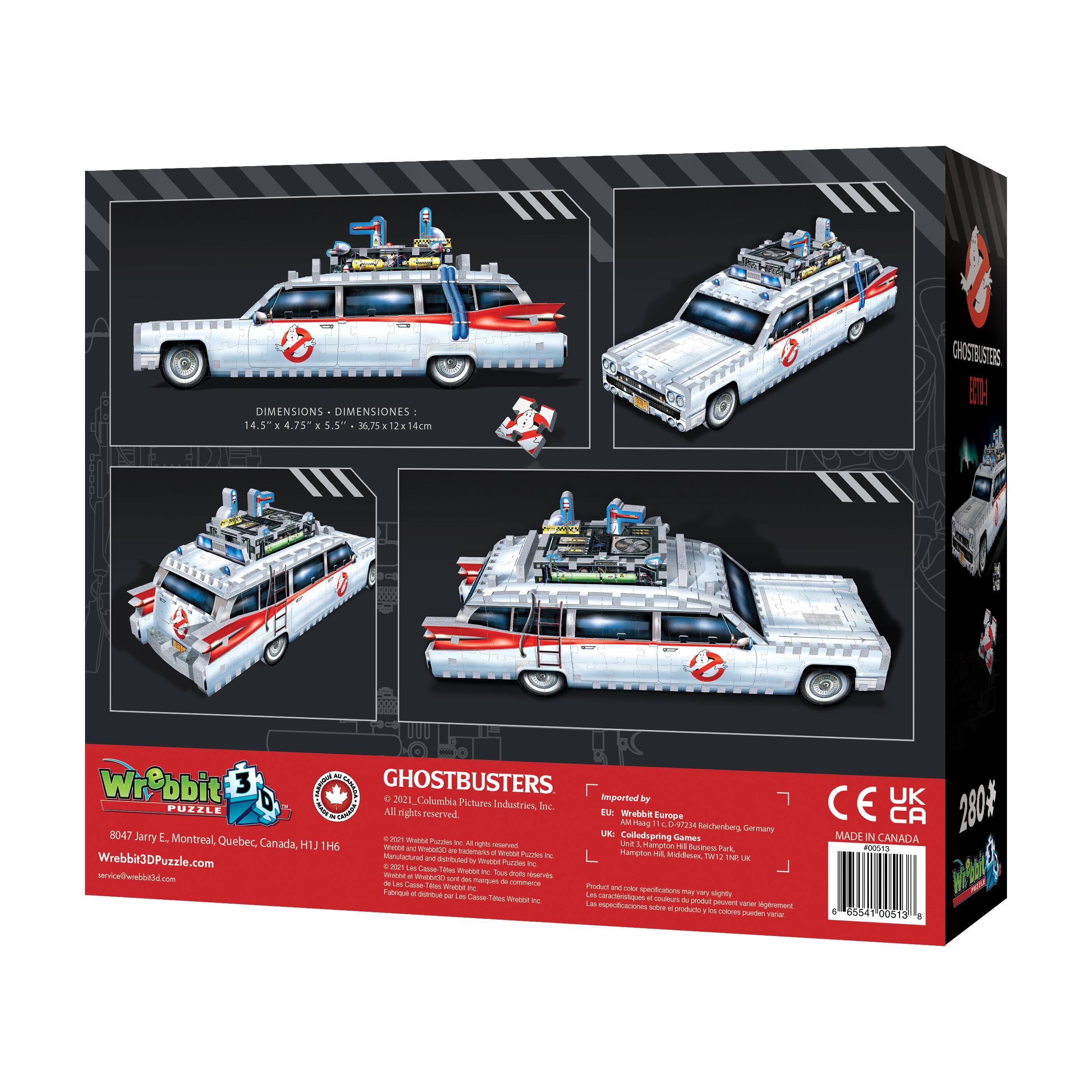 Ghostbusters - Ecto-1 3D Puzzle: 280 Pcs