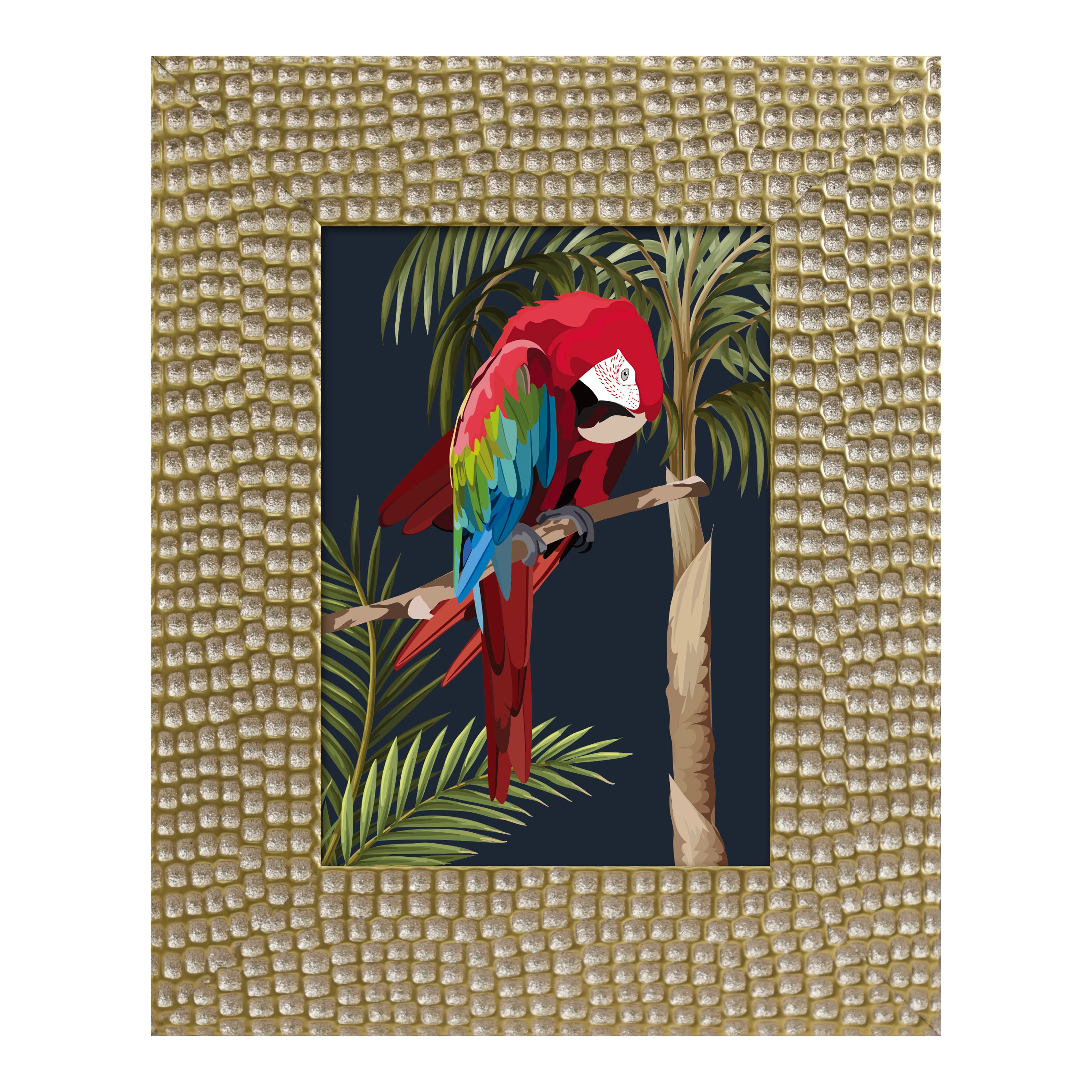 Safari 5" x 7" Gold Dimple Textured Frame by Ashland®