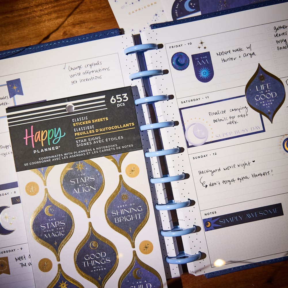 The Classic Happy Planner&#xAE; Star Signs Sticker Book